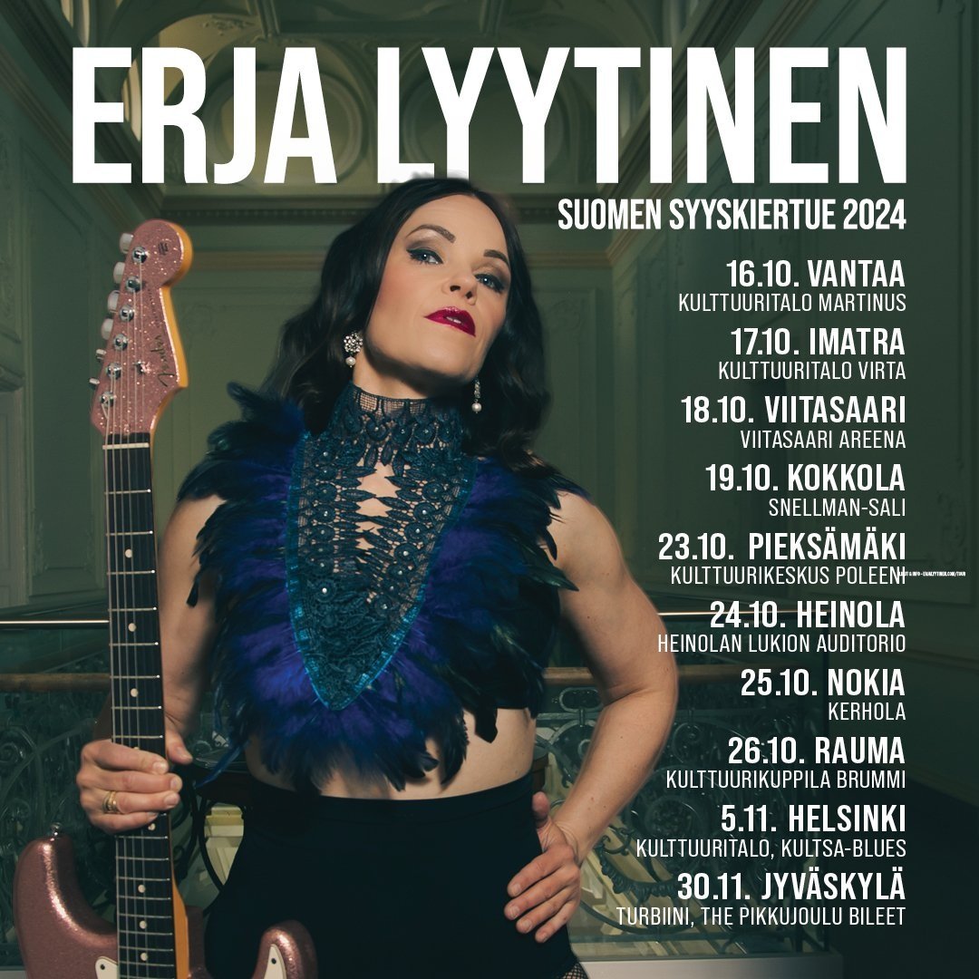 FINNISH TOUR ON OCTOBER 2024 - GET YOUR TICKETS NOW!