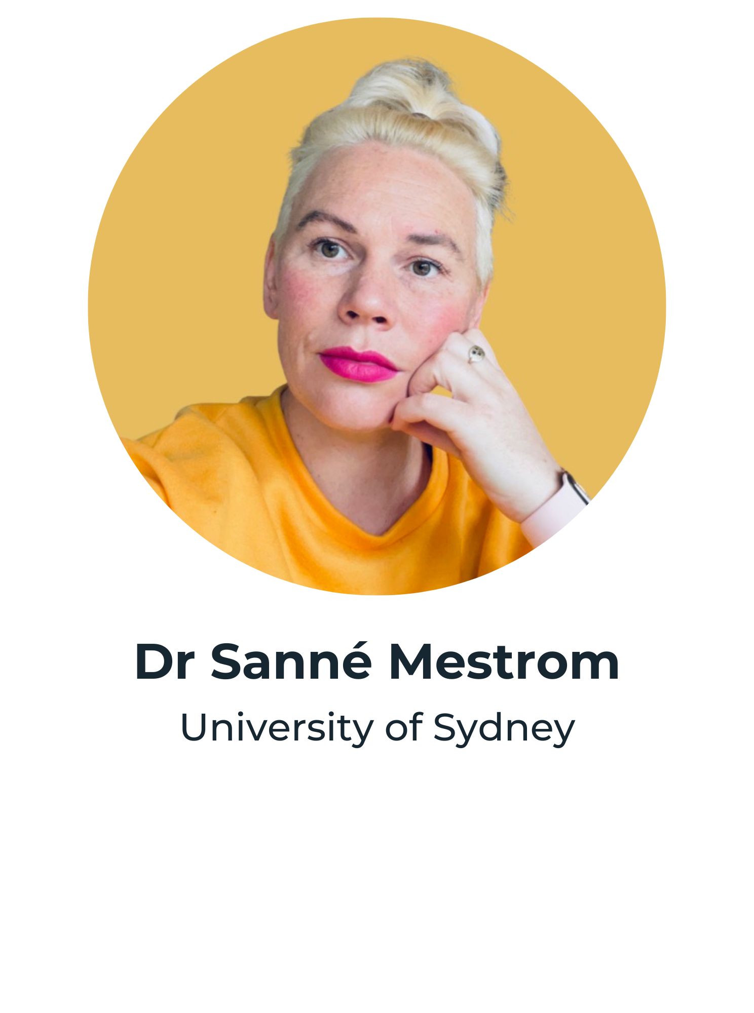 Sanné Mestrom — Raising the bar