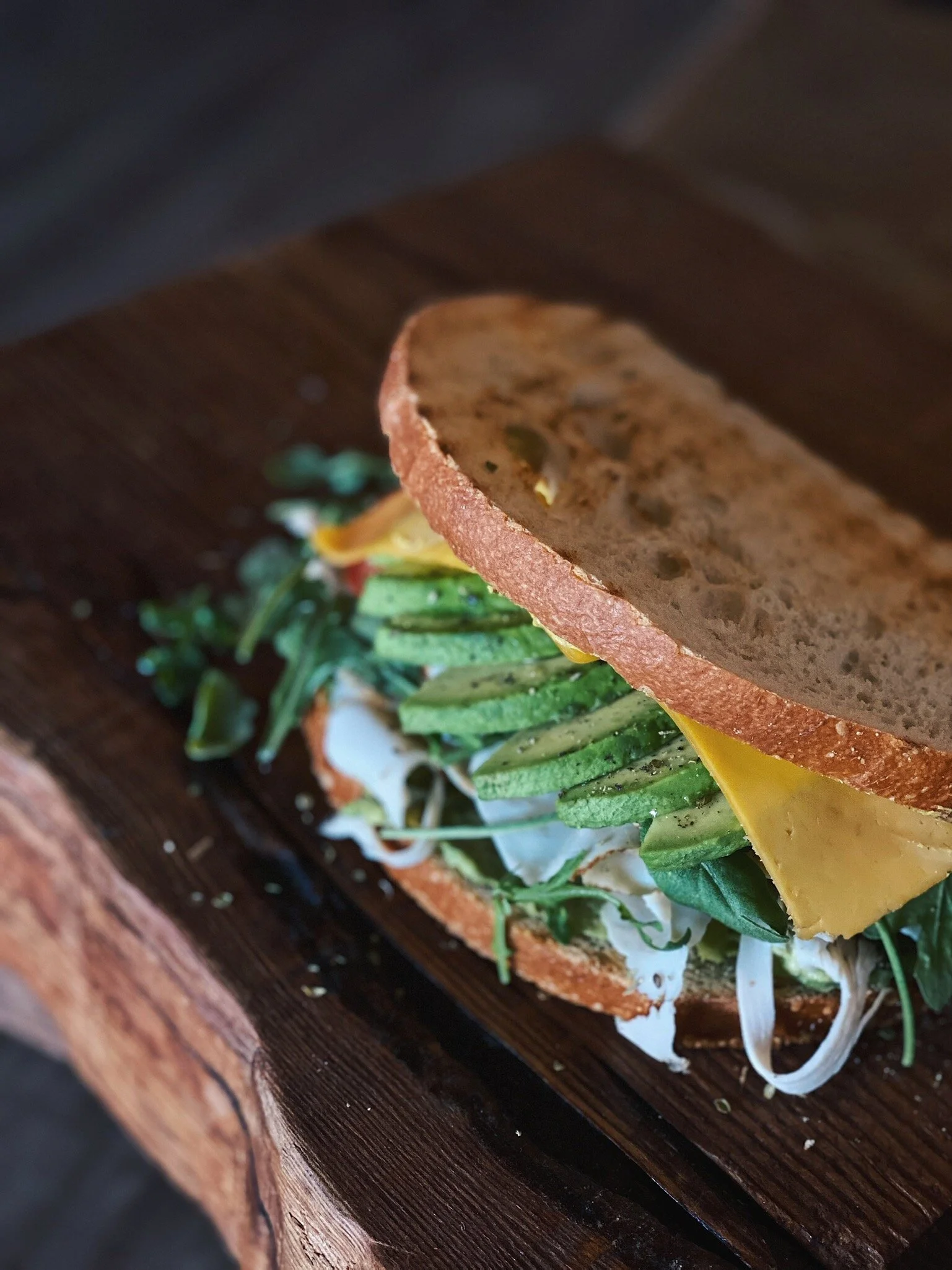 Pressed Turkey & Bacon with Avocado