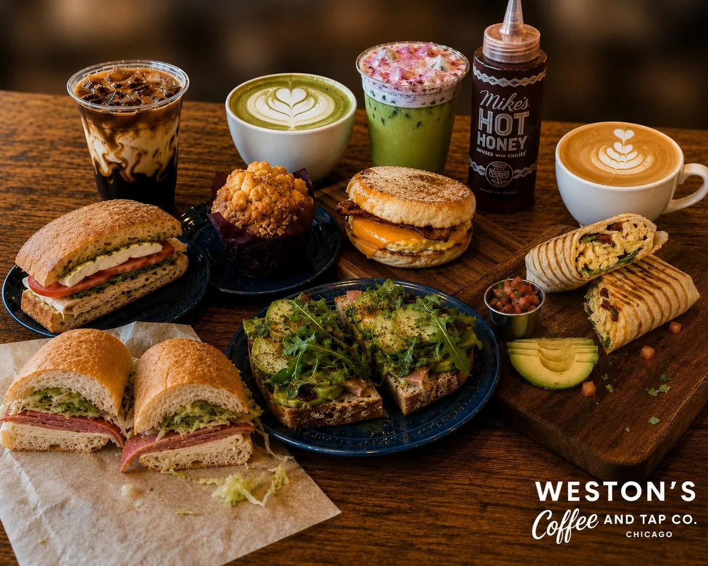 We got you covered, from the AM to the PM, don&rsquo;t you want to see&rsquo;m 😎
-
-
-
#westonscoffee #312coffee #jeffersonparkforward #312eats #312chicago