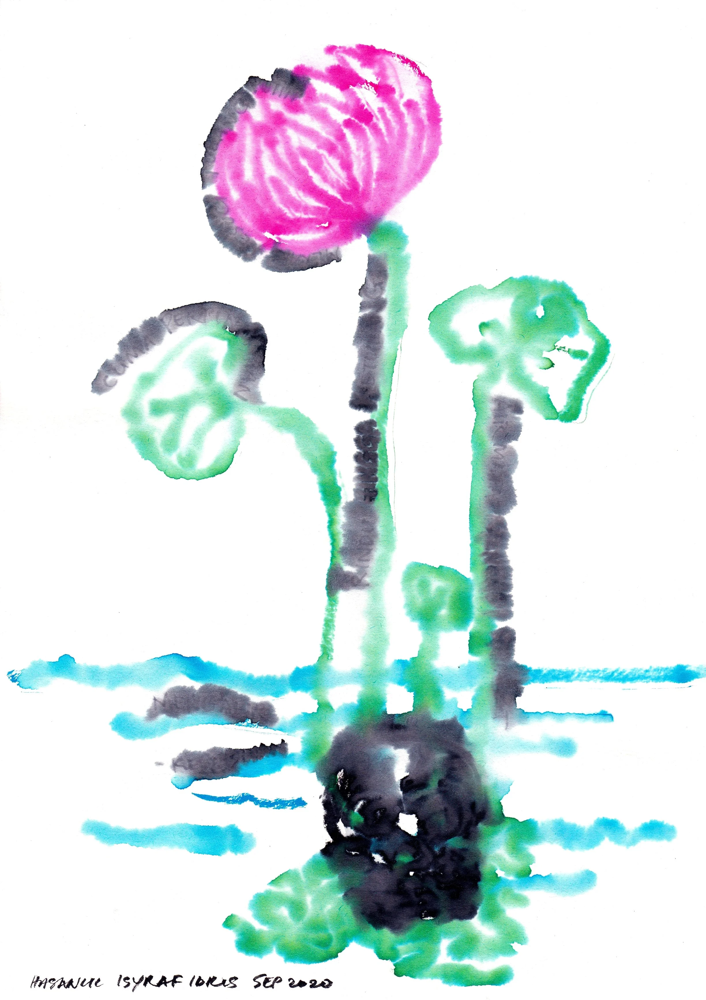 Lotus In Pool of Skull (2020)