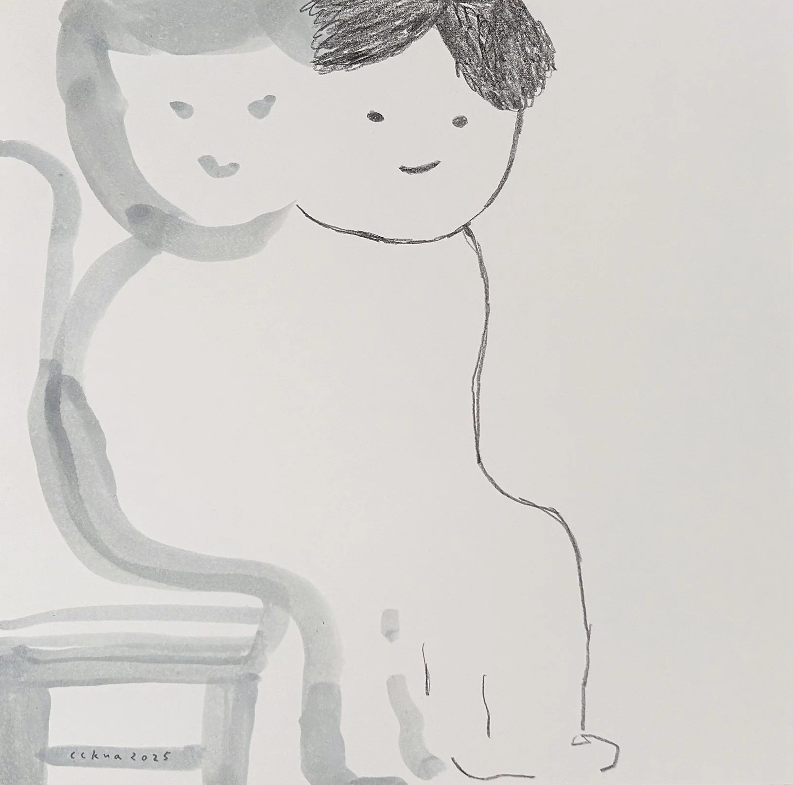 And, 2025_25 x 25cm_watercolour and pencil on paper.jpg