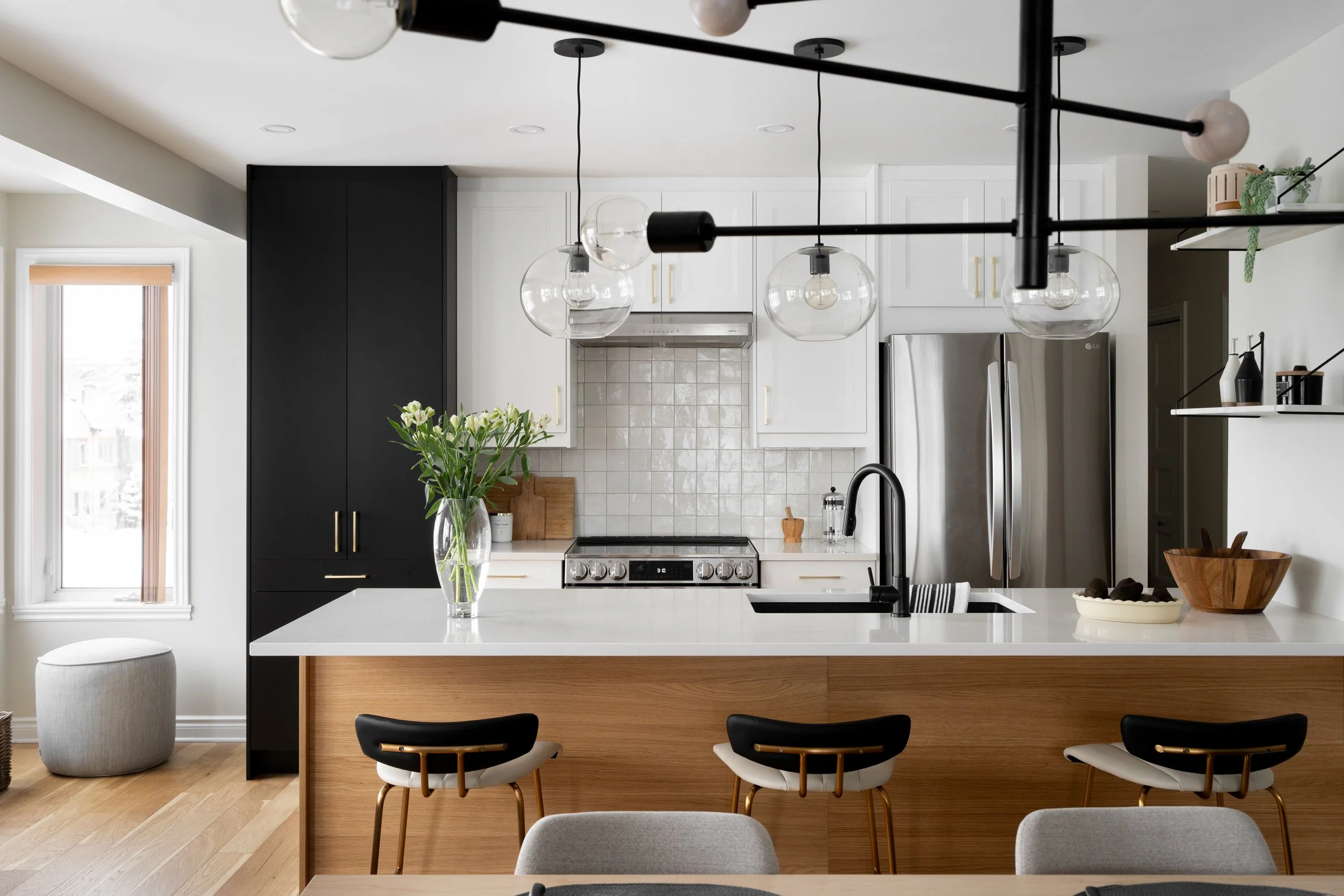 Verdun Condo Renovation: Two-Tone Kitchen & Spa-Inspired Bath