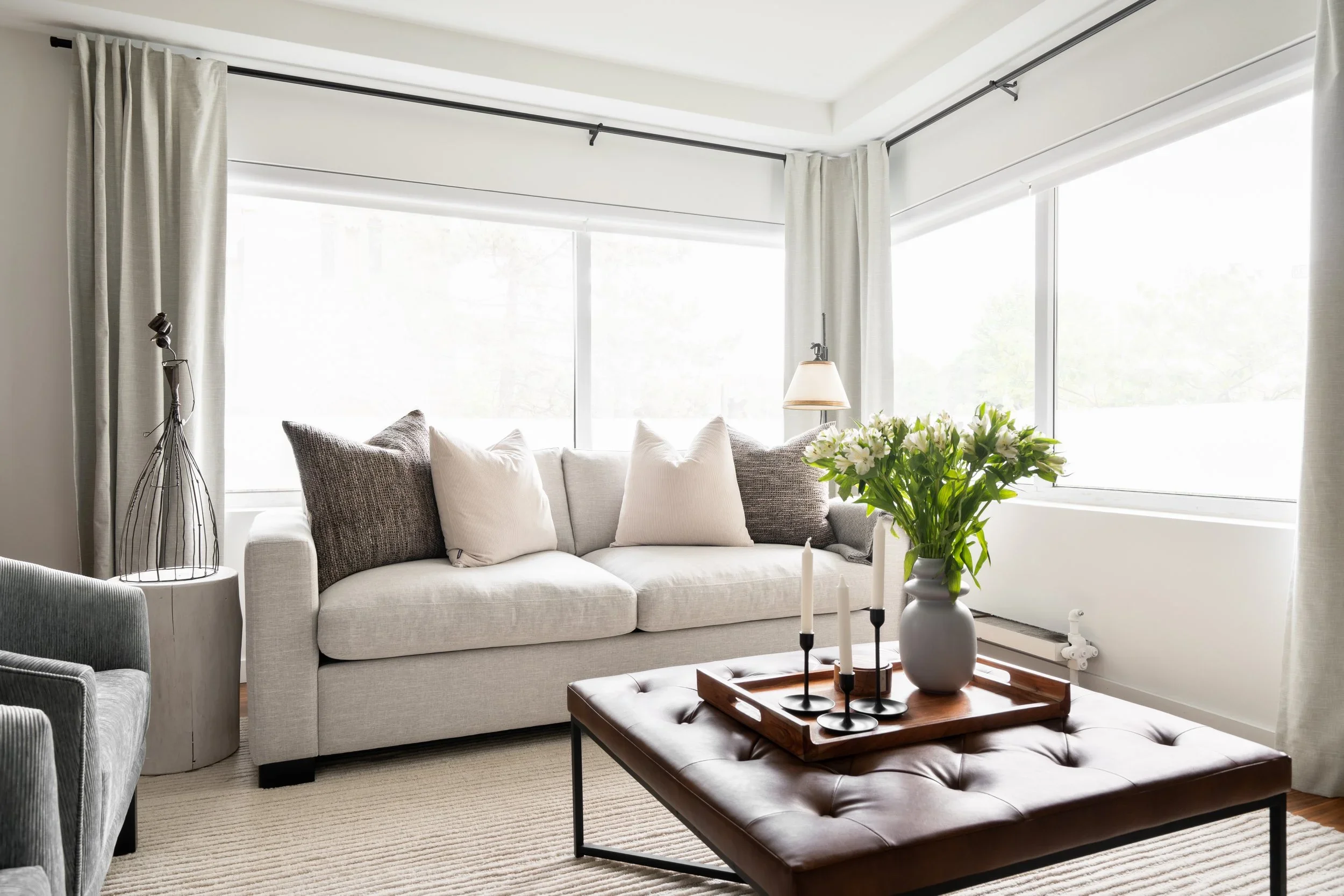 Westmount Living Room &amp; Kitchen Redesign