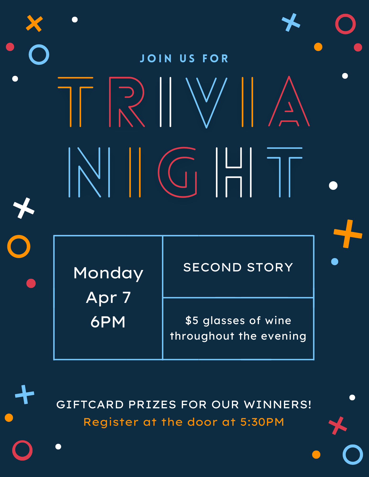 Trivia Night at Second Story