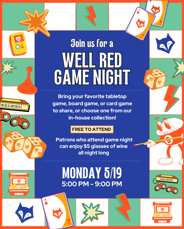 Game Night at Well Red