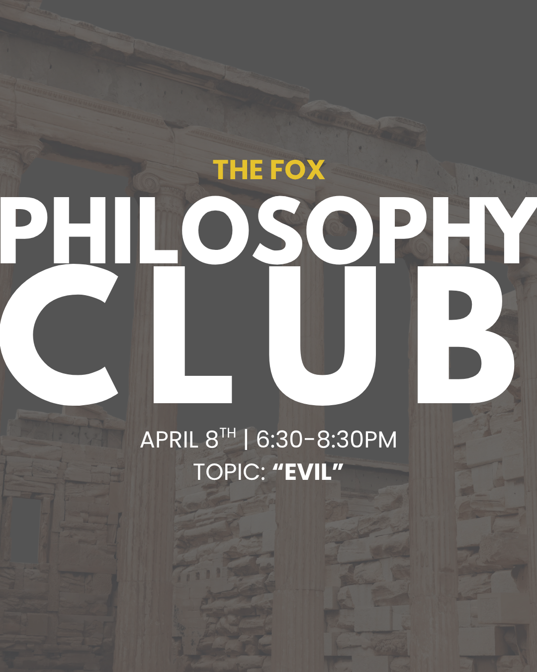 Philosophy Club Meeting