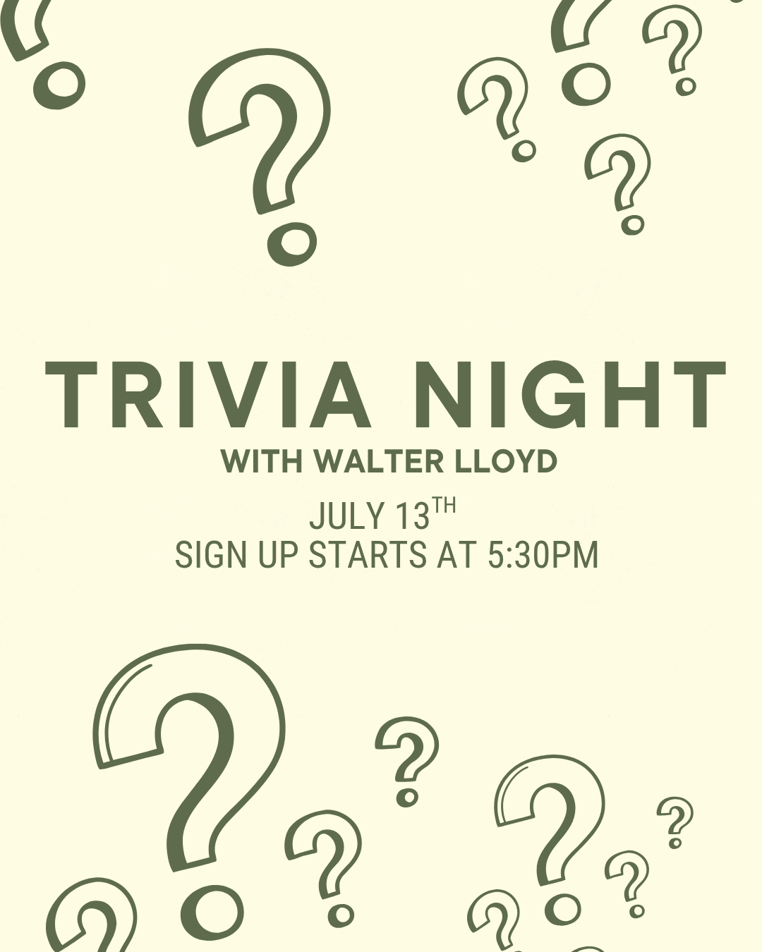 Trivia Night