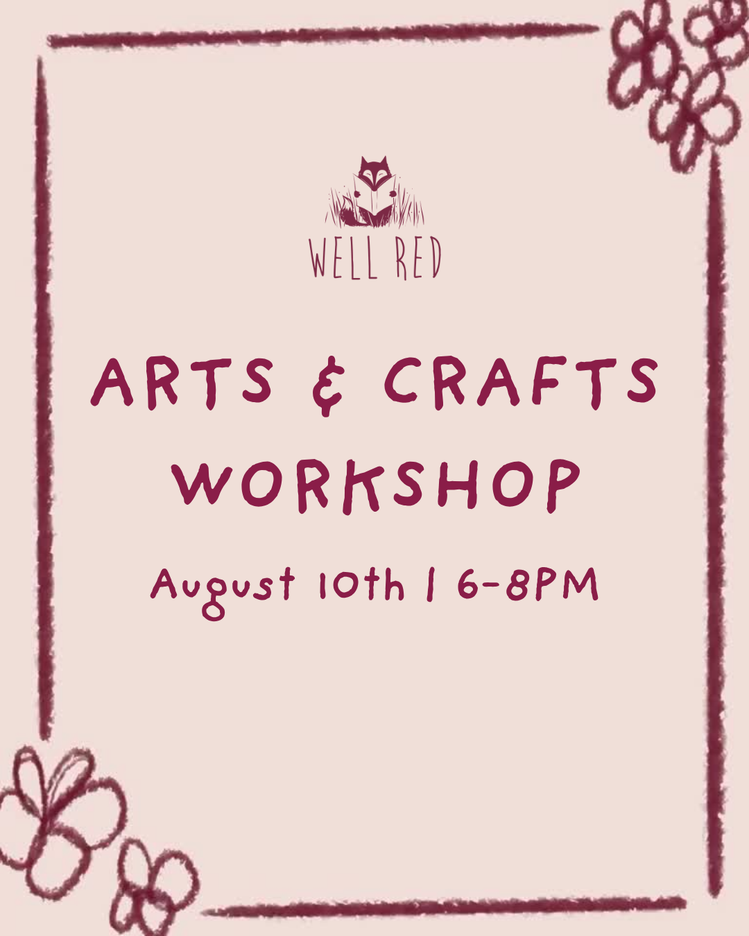 Arts &amp; Crafts Workshop