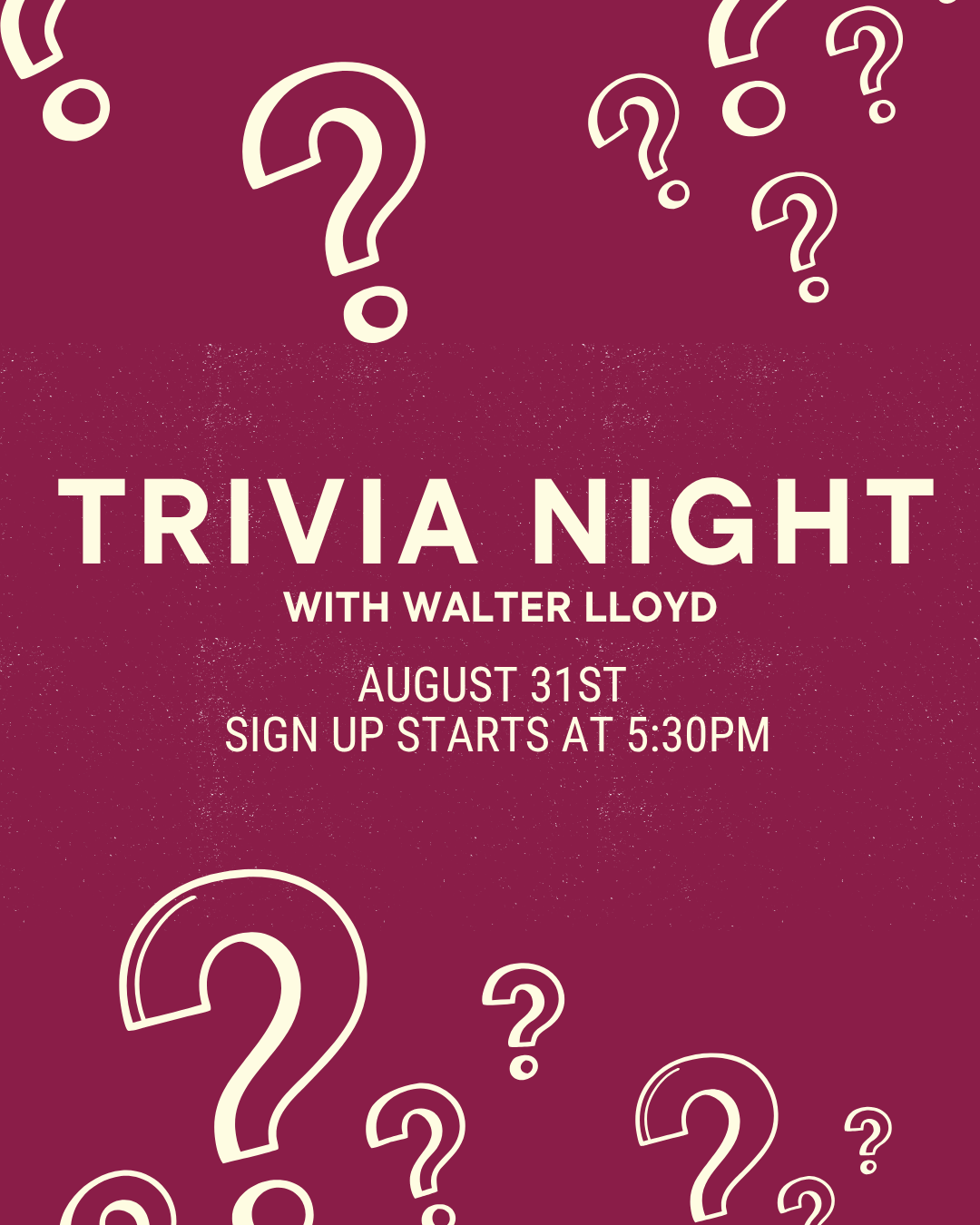 Trivia Night
