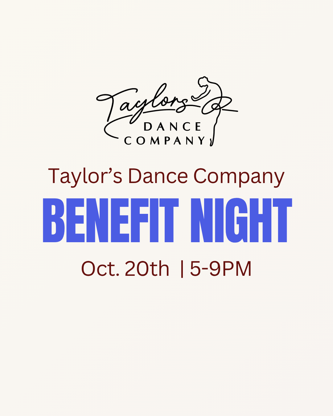 Taylor Dance Company Benefit Night
