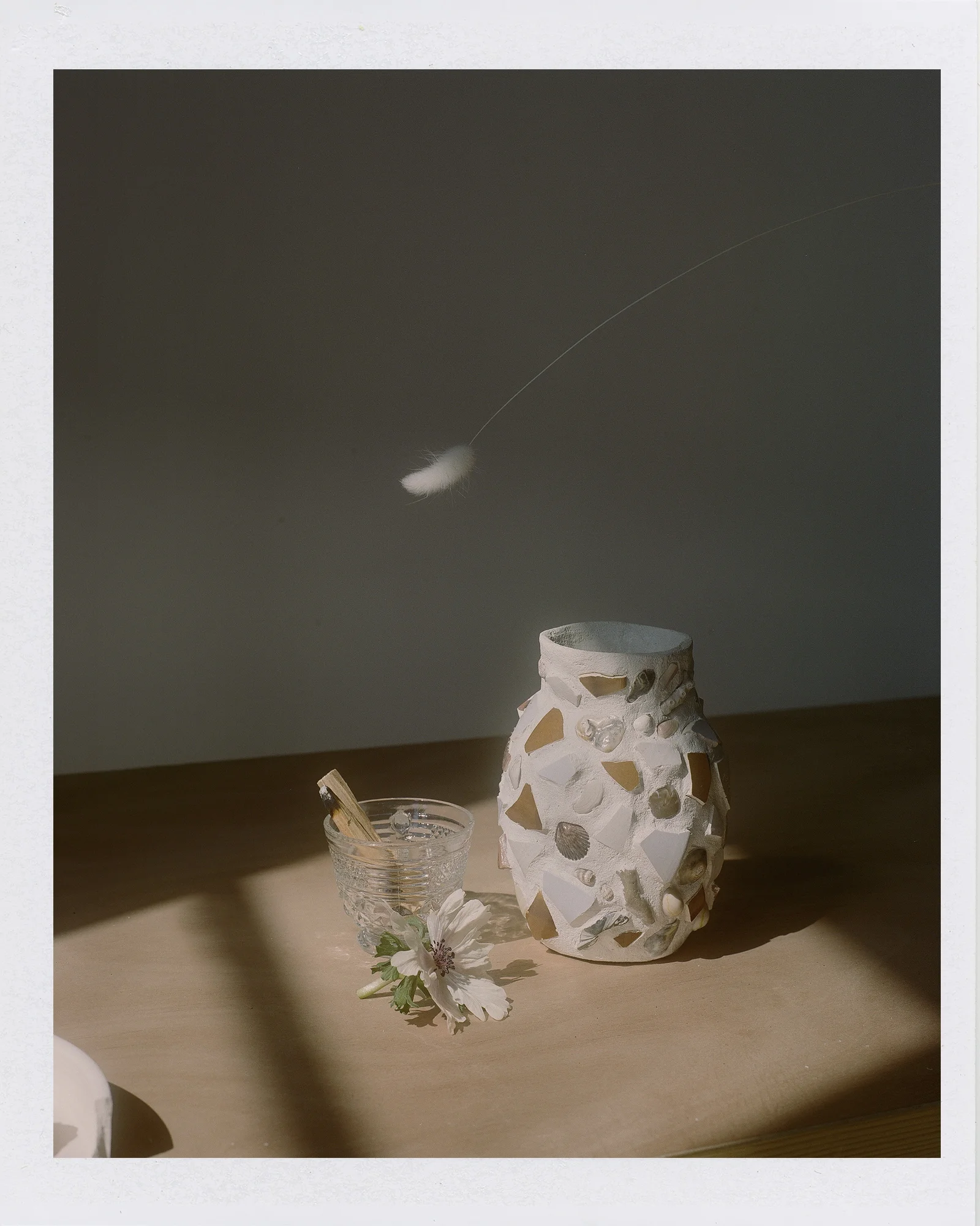 A vase from Memor’s collaboration with Rachel Saunders Ceramics