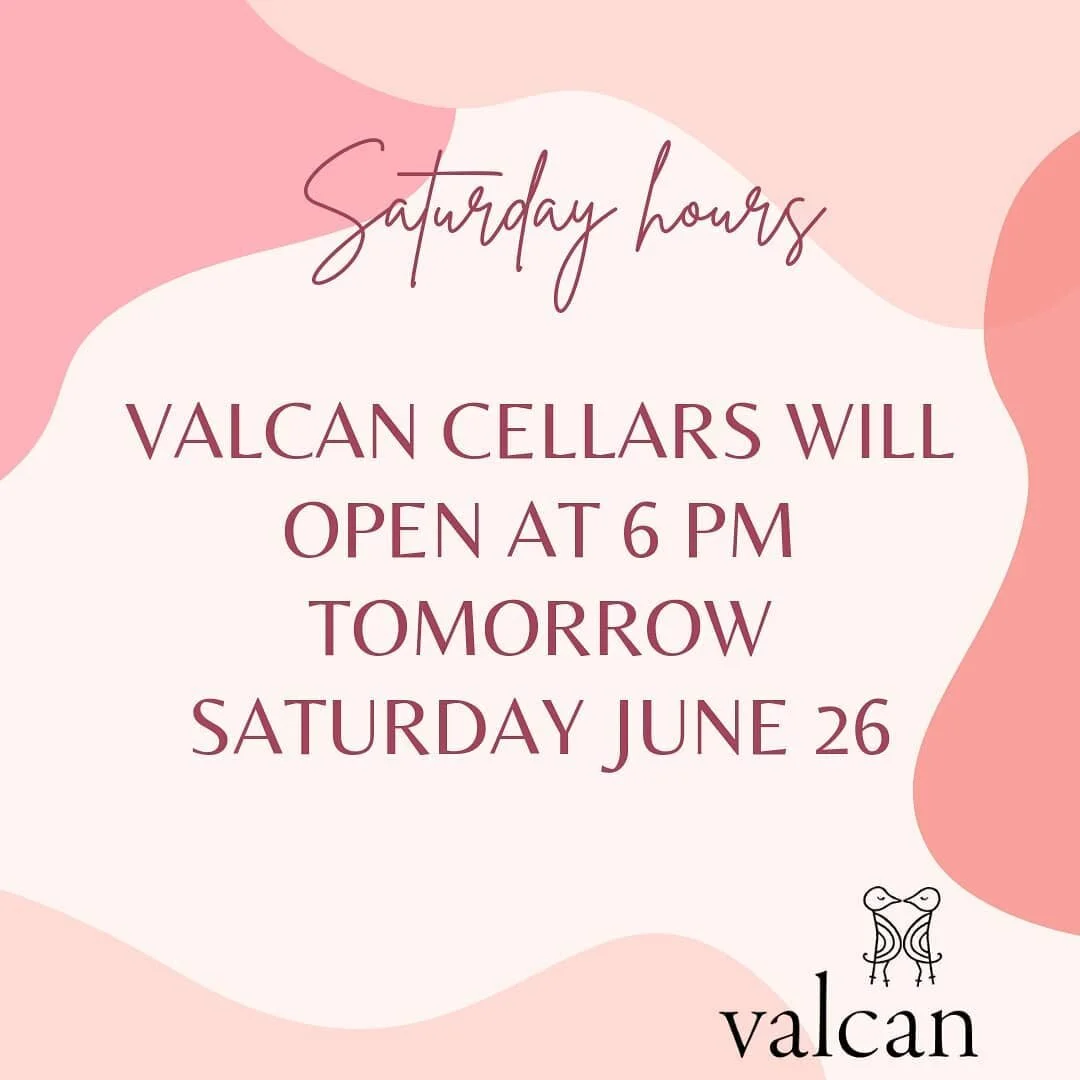 We're going to open later tomorrow to let the patio cool off! Stay safe!