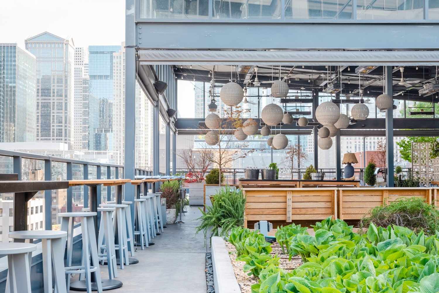 Take a look at Avec's new rooftop bar