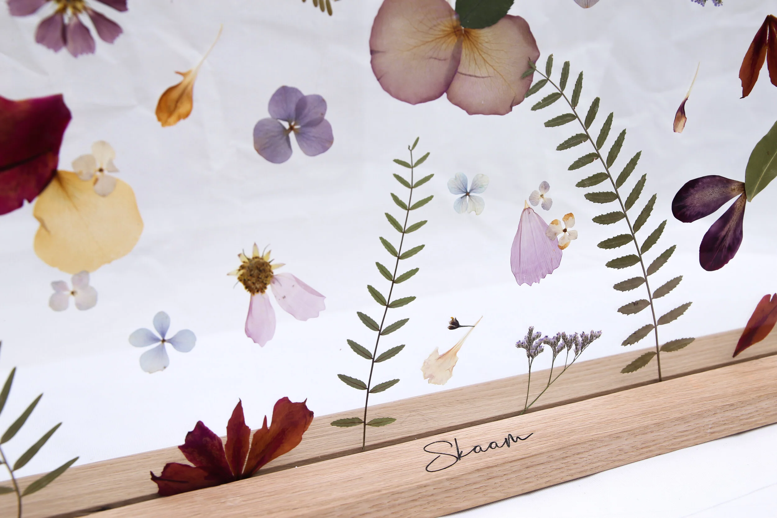 24. Skaam large frame with plenty of floating preserved flowers .jpg