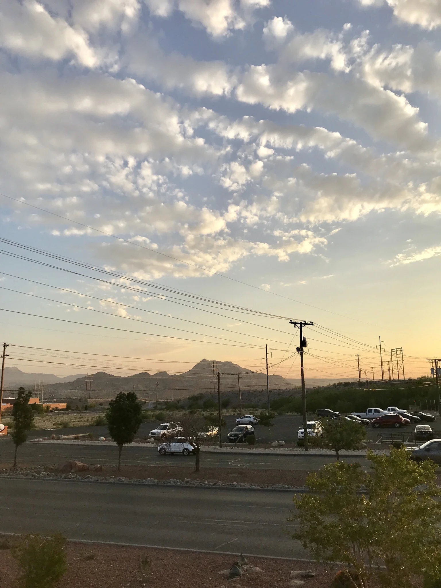 View from the parking lot of Backstreet Gym. Not bad to see after a workout.