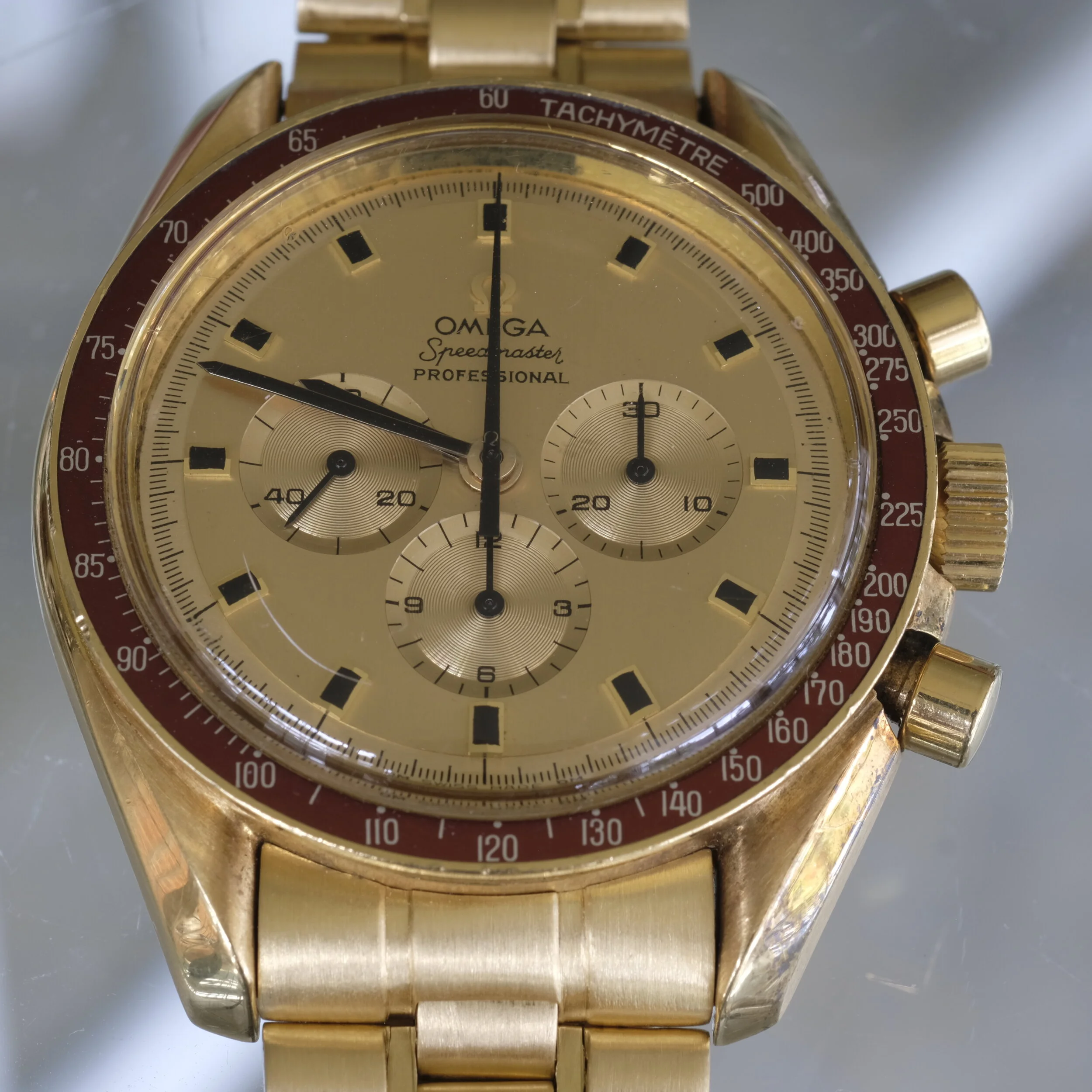 Omega Speedmaster BA145.022 18k Yellow Gold