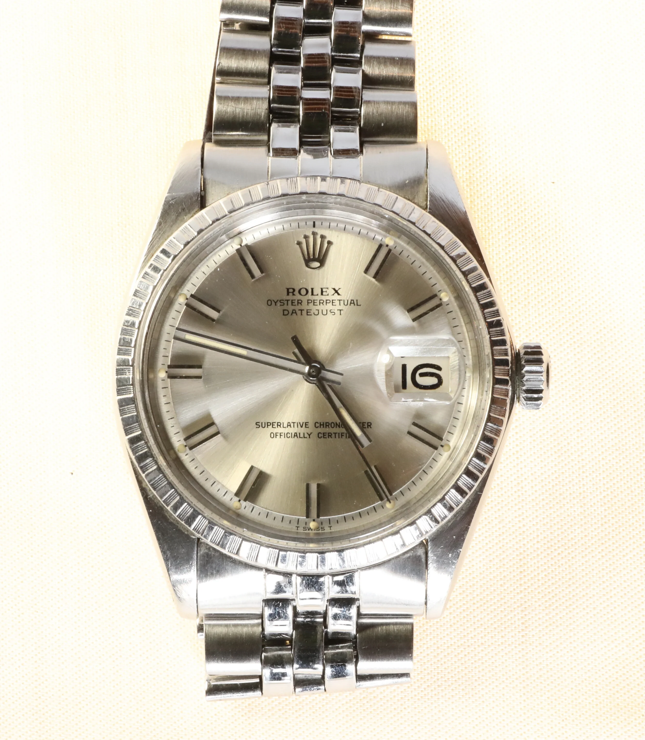 Rolex Datejust Wide Boy Box and Papers