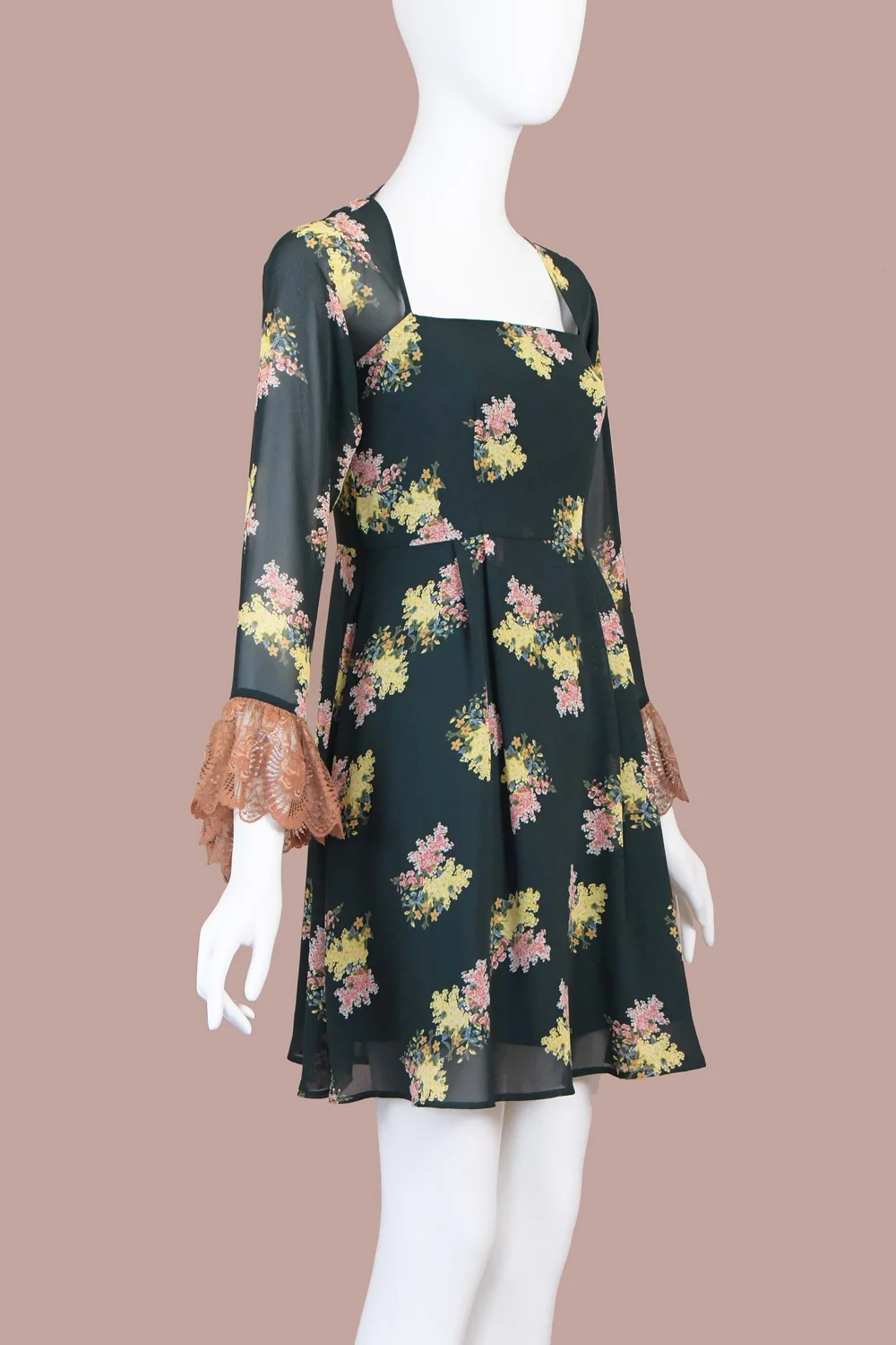 Lolita Lempicka Vintage Babydoll Floral Dress (S)  Boontique