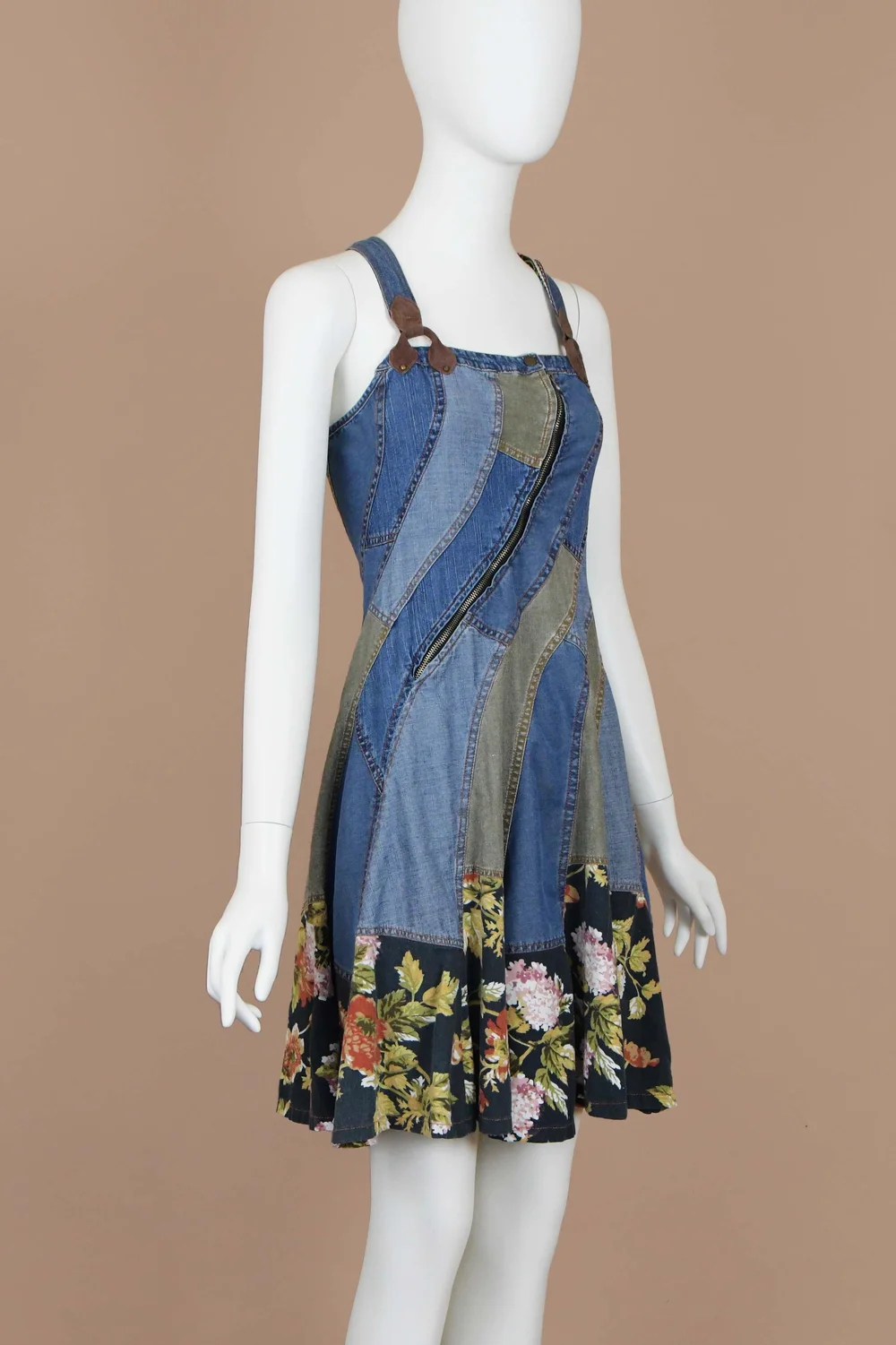 Betsey Johnson Vintage Denim Patchwork Dress (XS/S)  Boontique