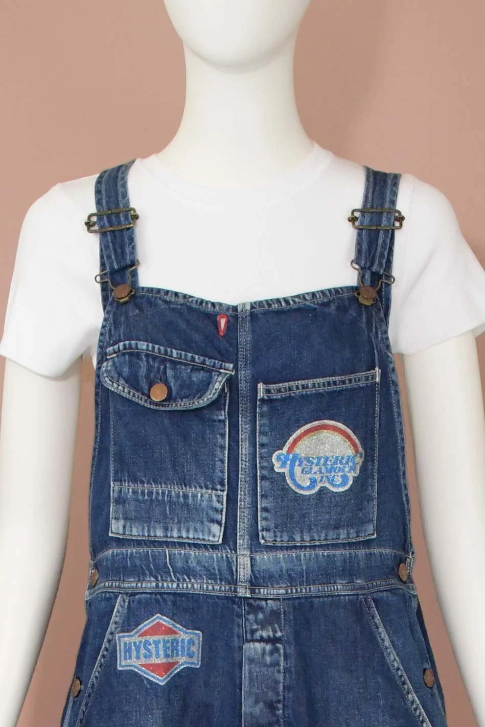Hysteric Glamour 90s Vintage Denim Overalls (M/L) — Boontique