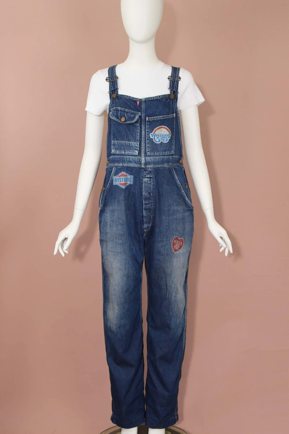 Hysteric Glamour 90s Vintage Denim Overalls (M/L) — Boontique
