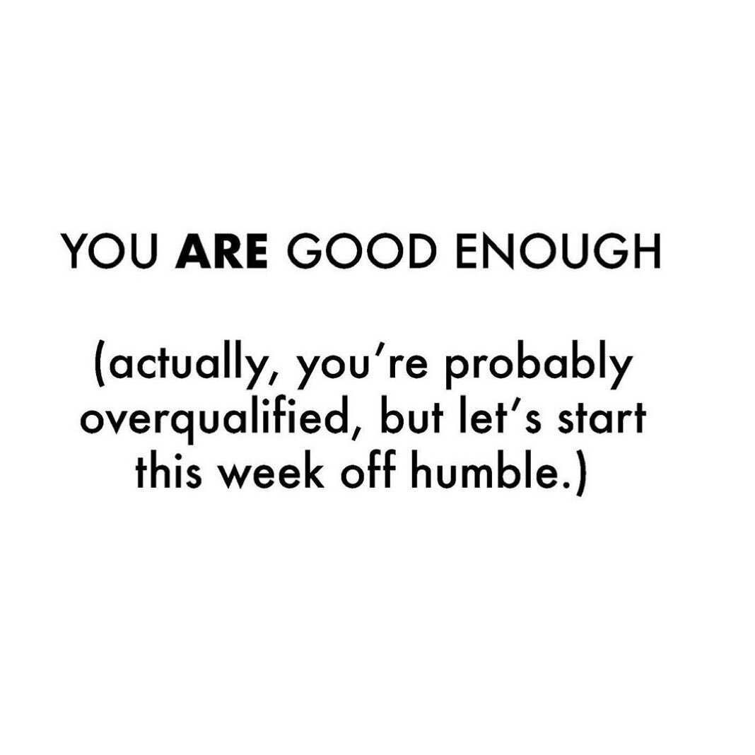 RECEIVE THIS. ⁣
You are perfectly capable and worthy already. Exactly as you are now. ⁣
⁣
STOP SHRINKING YOURSELF. ⁣
⁣
Stop playing it small. ⁣
⁣
TAKE UP SPACE. ⁣
RECEIVE PRAISE. ⁣
OWN THAT SHIT. ⁣
⁣
You're good enough. You're smart enough. You're st