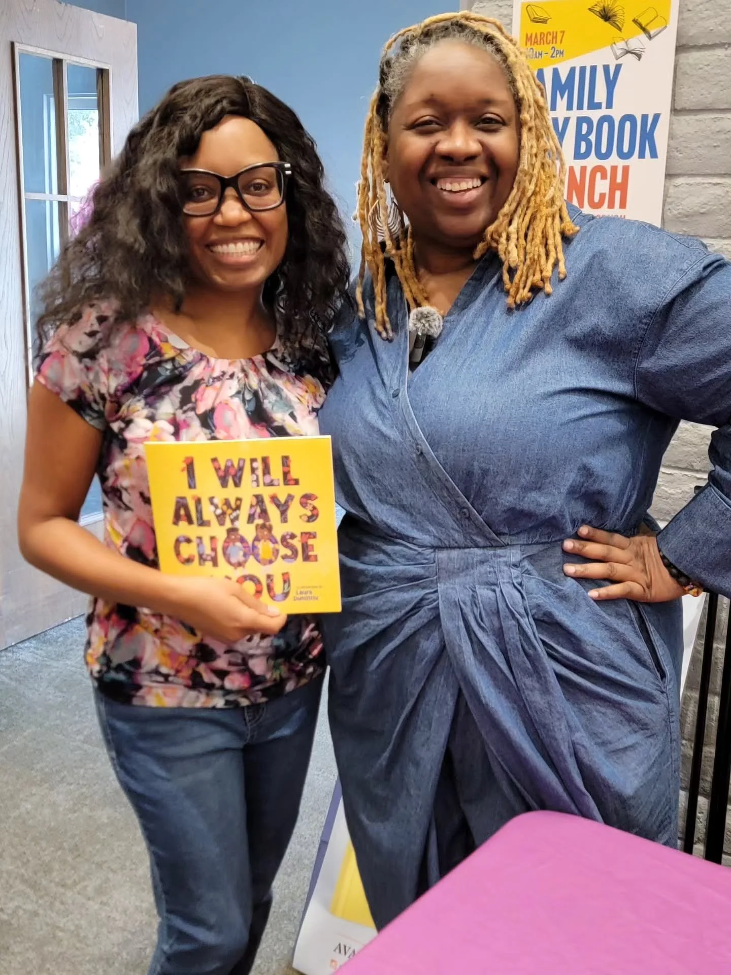 Congratulations @busyfee on your new children's book launch, "I WILL ALWAYS CHOOSE YOU." 😁
