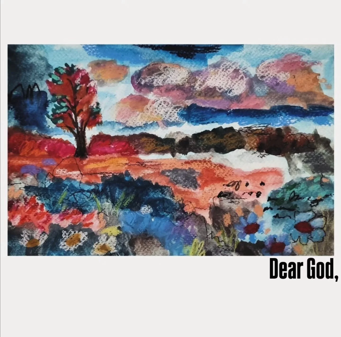 Dear God, 

It's how you paint the sky, our life in many colors.

Let's heal, Sunflower Soul 🌻

(Watercolor, graphite, china markers, stabilo, Caran D'Ache, etc.)