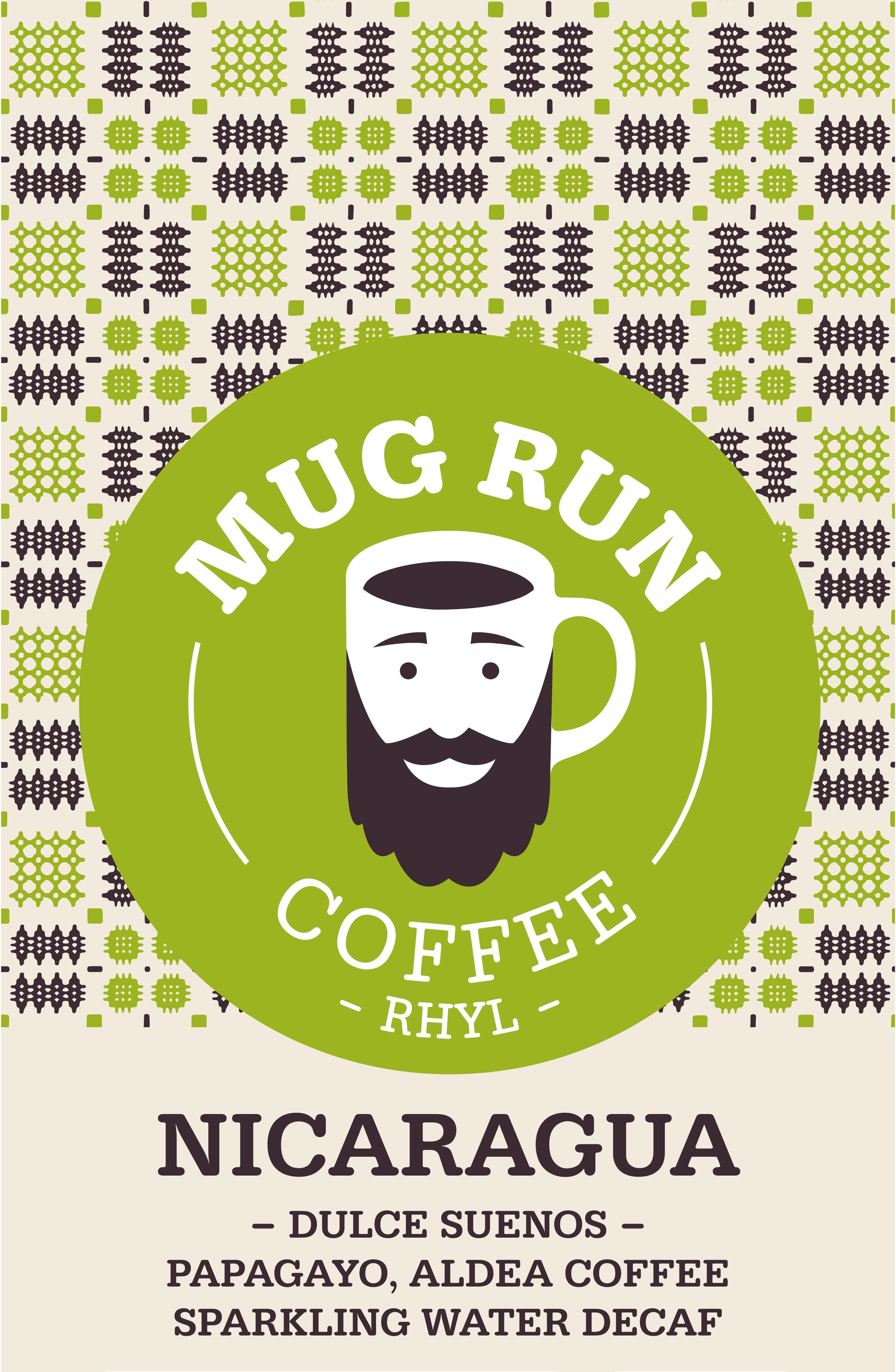 Nicaragua: Dulce Suenos - Papagayo, Aldea Coffee Sparkling water Decaf