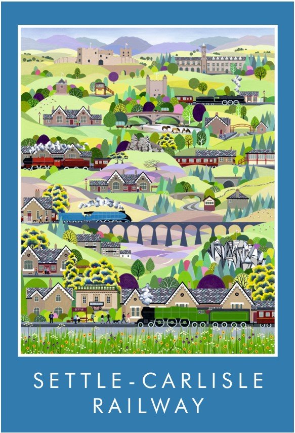 Settle - Carlisle Railway Tea Towel.jpg