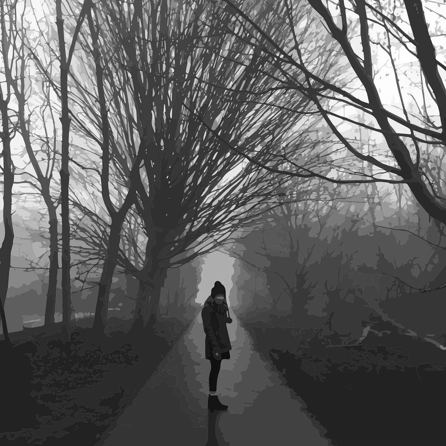 Amsterdam #2

Another in the small 3 panel series. &nbsp;These are Black and White images from our time living in Amsterdam.&nbsp;
This is a photo of Martina. We took it one cold and misty morning walking in the Bos. It&rsquo;s a large and beautiful 