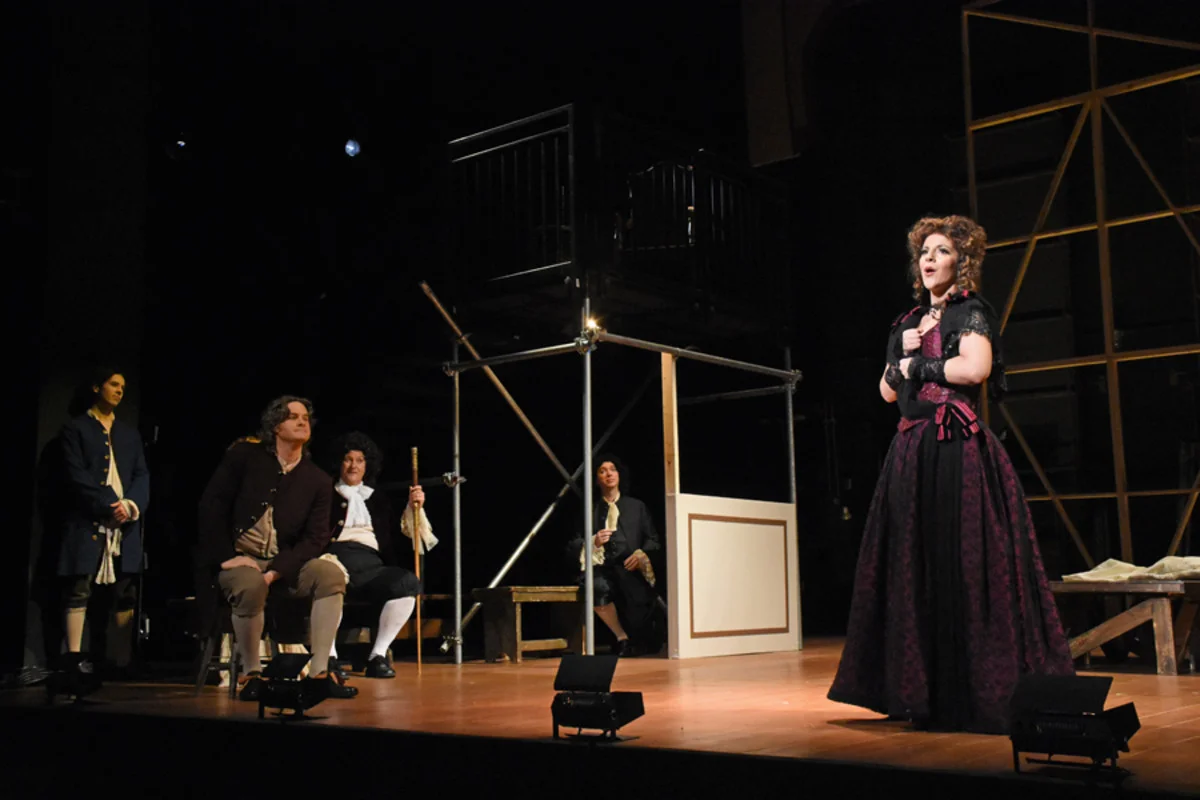 Nell Gwynn (S. Apostolou) auditions - Photo by Tina Buckman