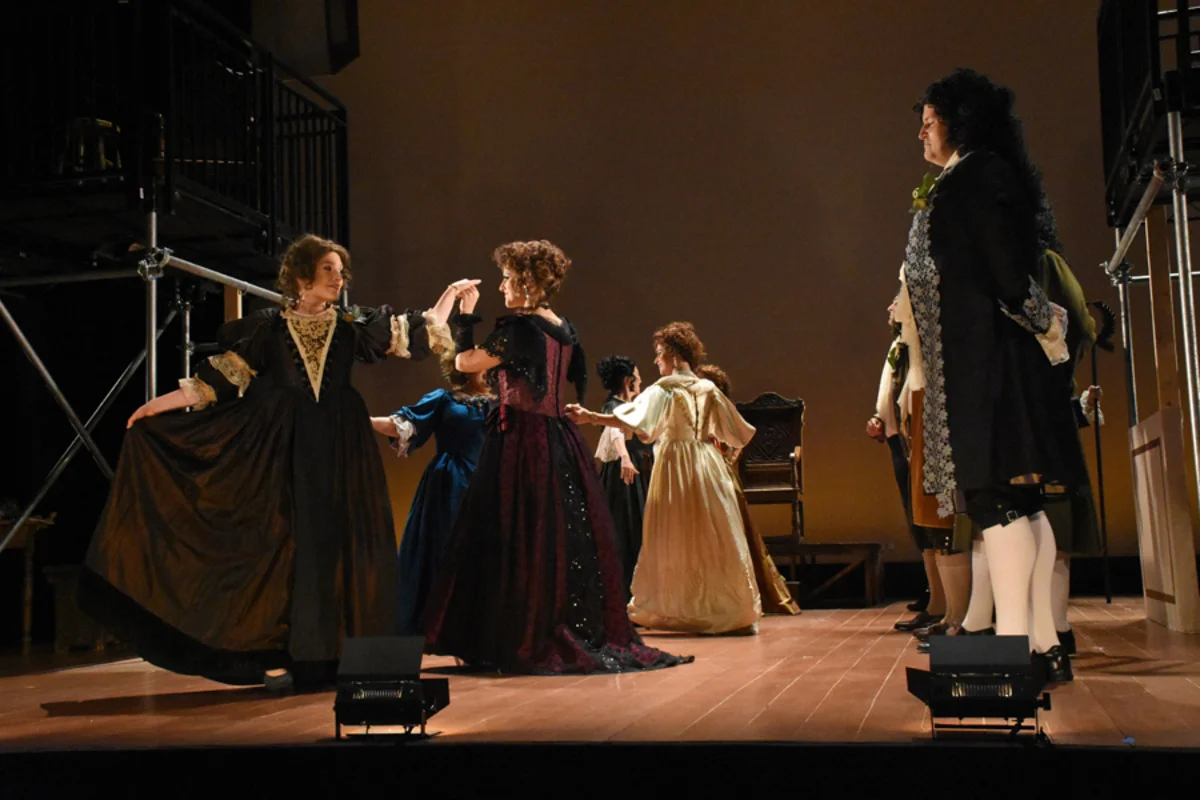 Court dance - Photo by Tina Buckman