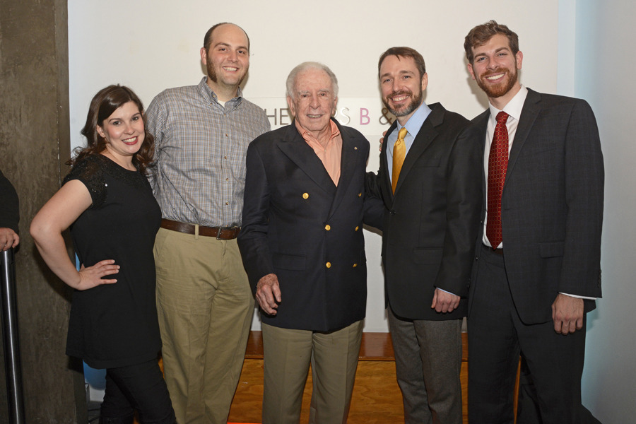   After Party, L to R: Mannino, Turner, Floyd, Tuell, Putnam 
  Photo by Tina Buckman   