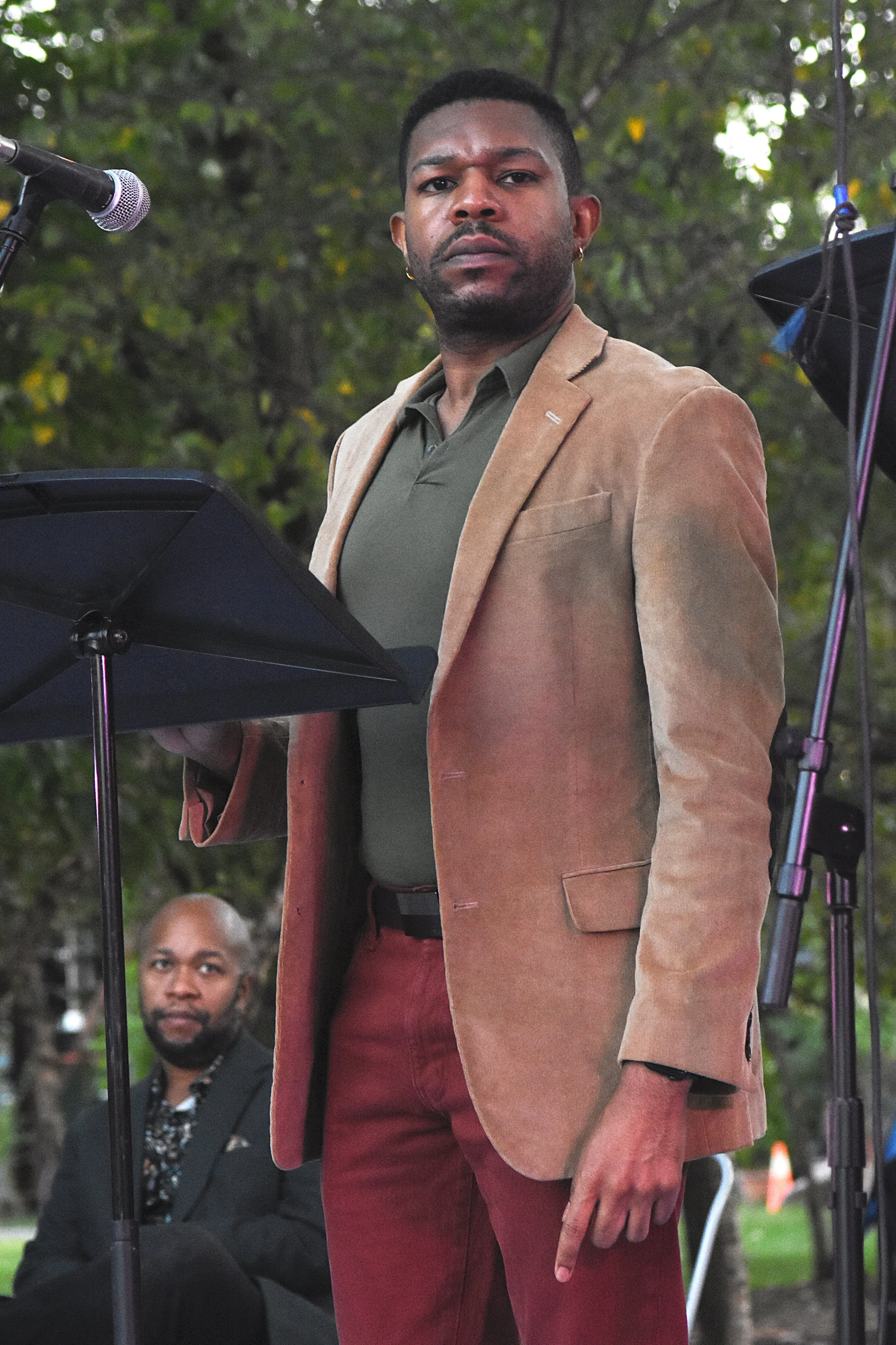  Edwin Jhamaal Davis, Bass. Photo by Tina Buckman 