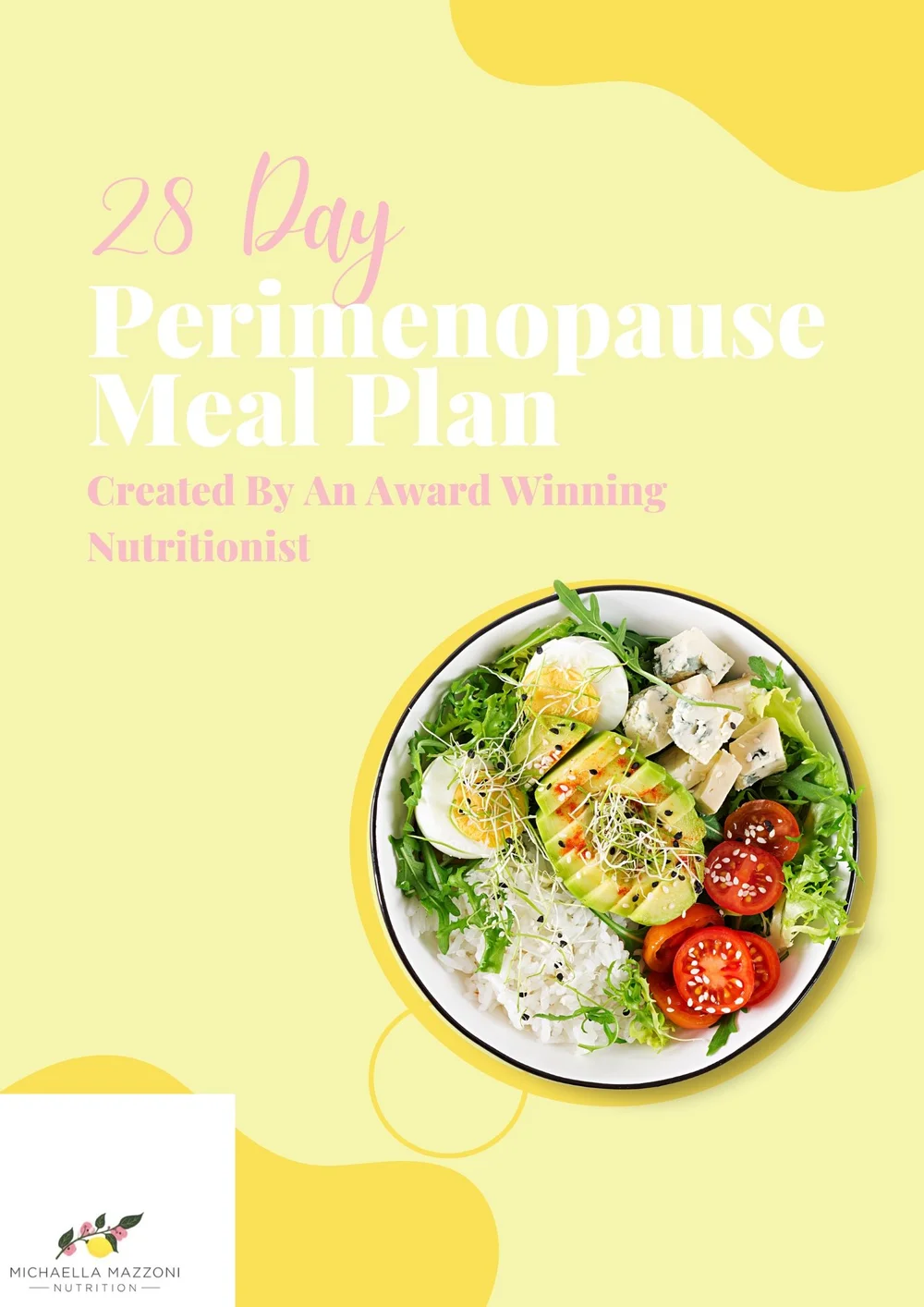 Egg Free Perimenopause Meal Plan — Michaella Mazzoni Nutrition