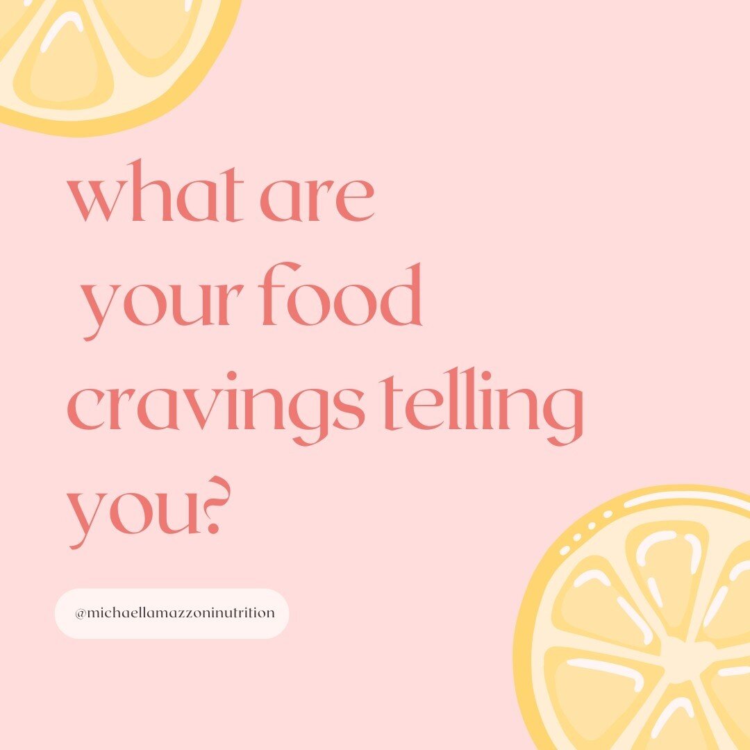 Listen up! Cravings aren't meaningless, needing chocolate every afternoon at 3pm isn't because you're 'greedy' or have poor self control, it's because your body is trying to communicate with you! We have been told for years and years how to avoid cra