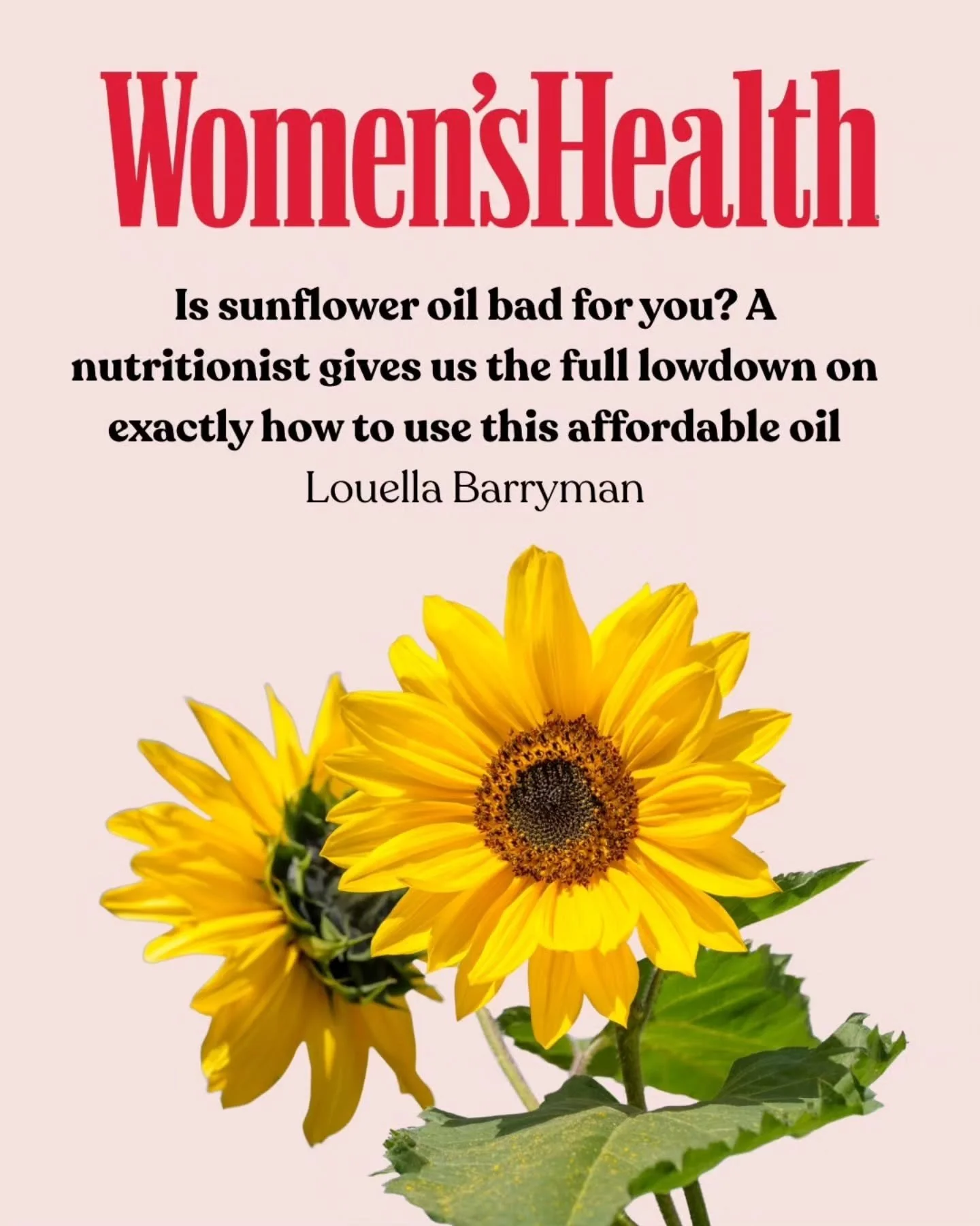 Doesn't it sometimes feel so confusing? One day, something is being touted as a super food, and the next day, it is going to kill you. Cooking oils are often a food that gets lumped into this confusing category. 

I spoke with @womenshealthuk about s