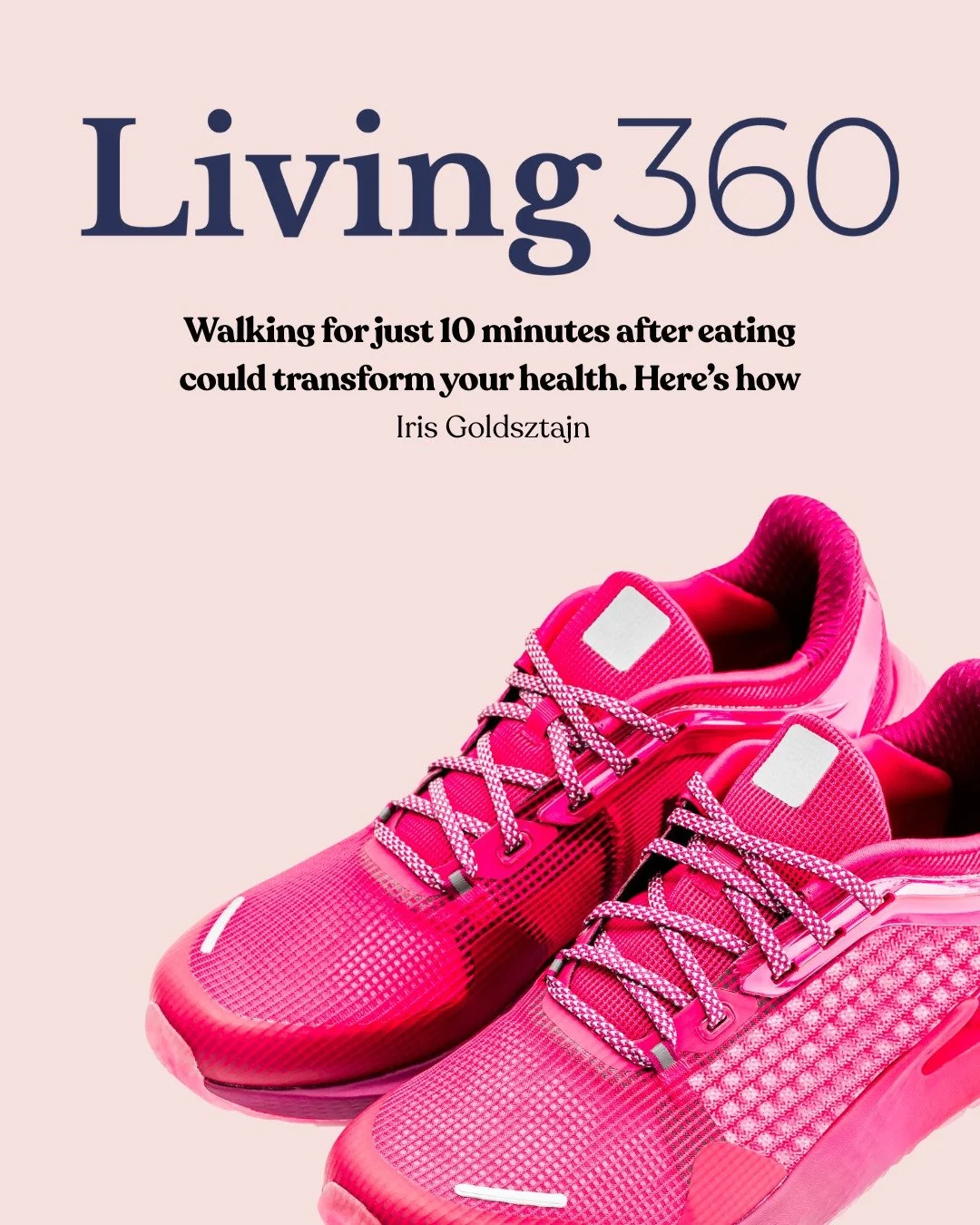 I was pleased to be interviewed as a nutritionist for a recent Living360 article exploring the benefits of taking a short walk after eating &mdash; a simple habit with surprisingly meaningful health impacts.⁠
⁠
In the piece, I discussed how even 10 m