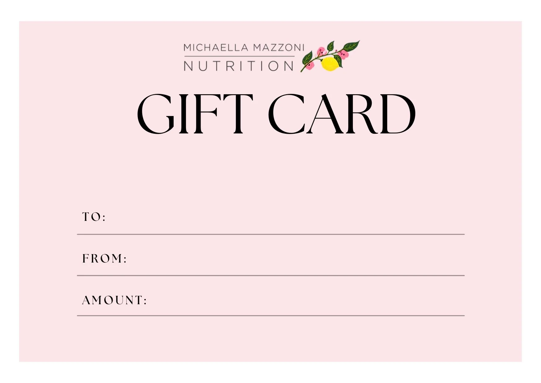 Gift Voucher - Initial Appointment