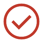 The check circle icon represents the things that drives the cost of mailing equipment