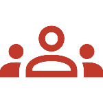 A team icon to represent our team and physical locations
