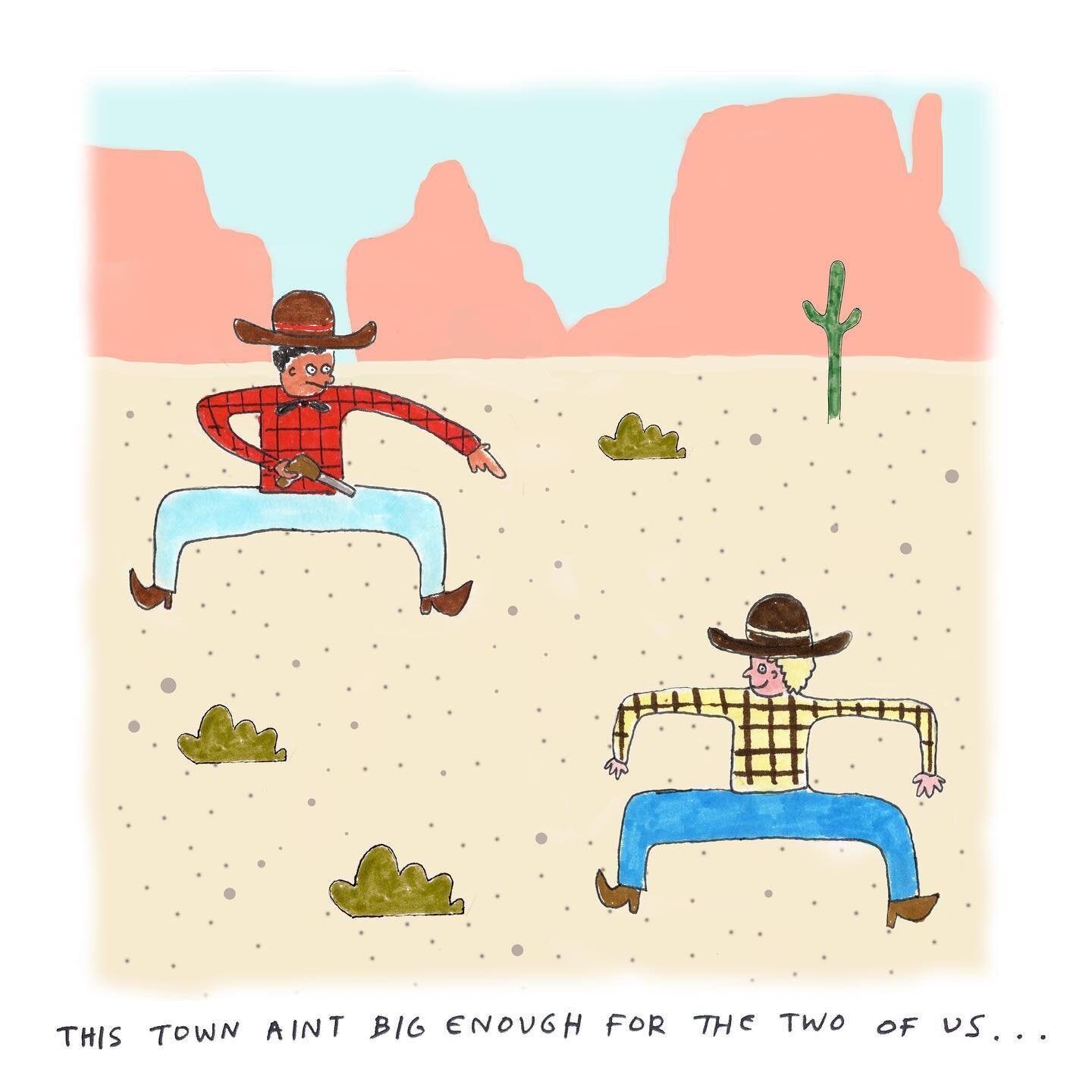 These cowboys had too much tumbleweed in their blood to settle for a heteronormative experience on the western frontier 

#queer #gayart #gaycowboy #cowboyart #americana #digitalillustration #tombow #mixedmedia #illustration #monumentvalley
