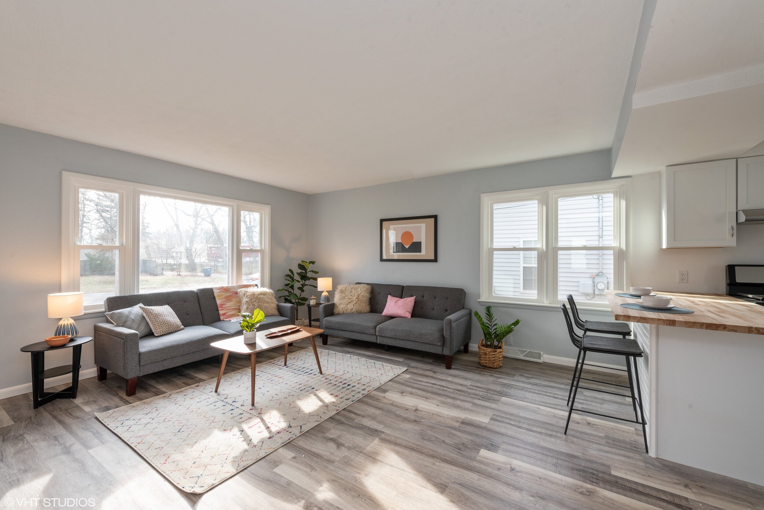  This sweet house sat on the market for three months with no offers before we staged it. Two weeks after staging, there was a bidding war and the owner got $13K over asking! 