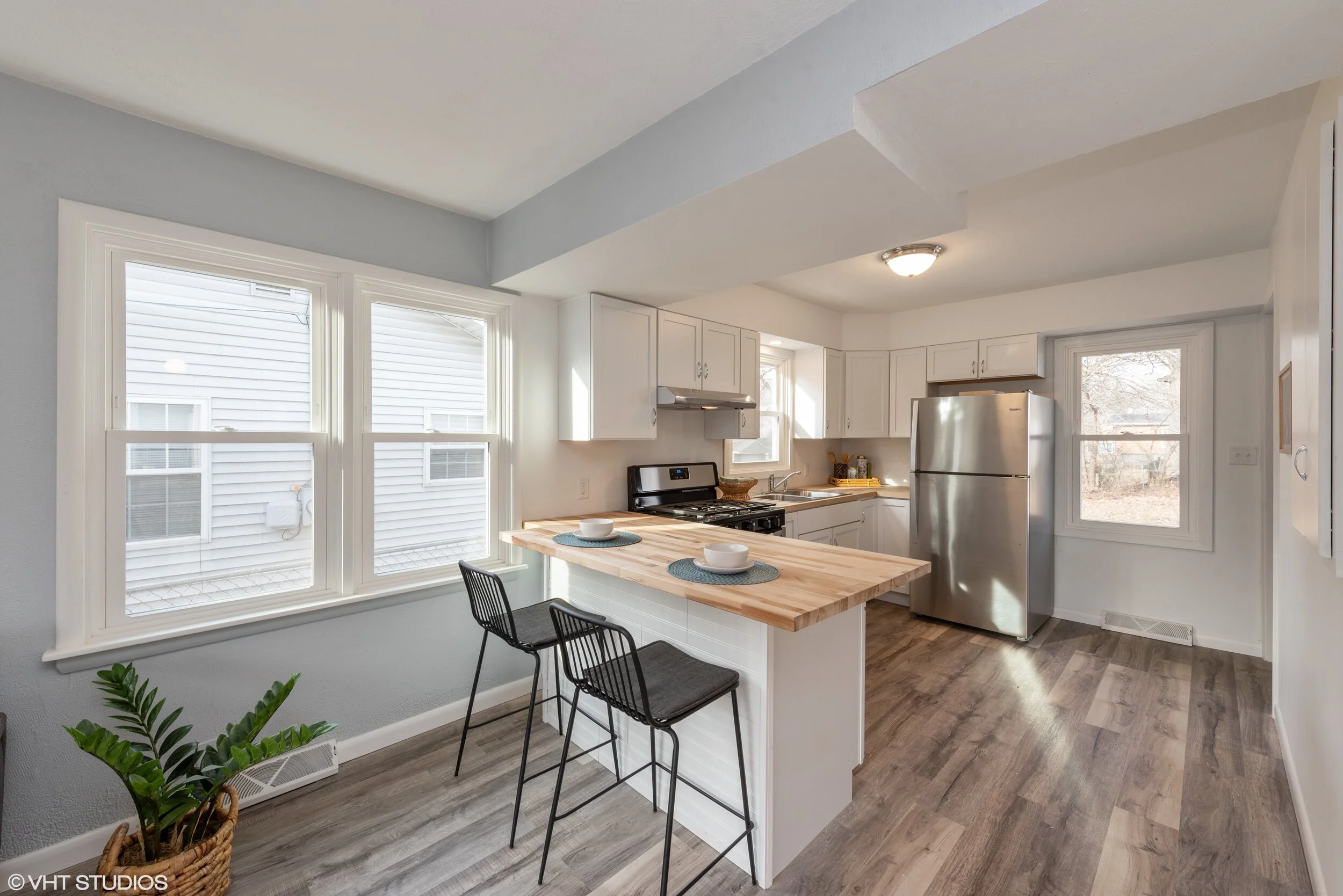  This sweet house sat on the market for three months with no offers before we staged it. Two weeks after staging, there was a bidding war and the owner got $13K over asking! 