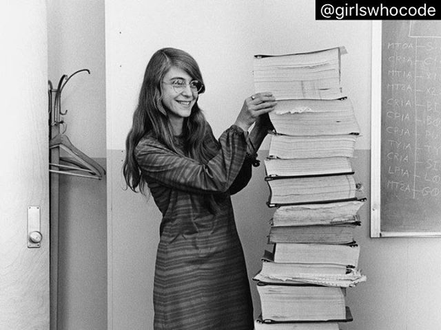 Great piece from #WSJ and #girlswhocode 50 years ago today, #Apollo11 lifted off for it's journey to the moon but this couldn't have happened without Margaret Hamilton! She led a team and helped write the computer code for the command and lunar modul