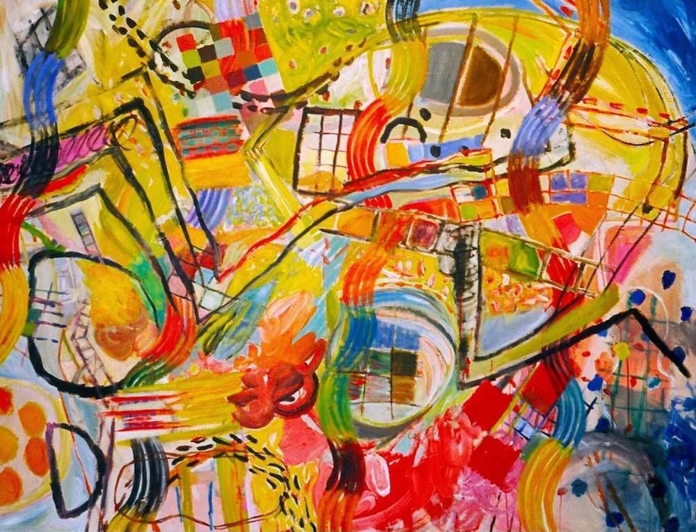 Independencia ; acrylic/canvas; 60”x72”