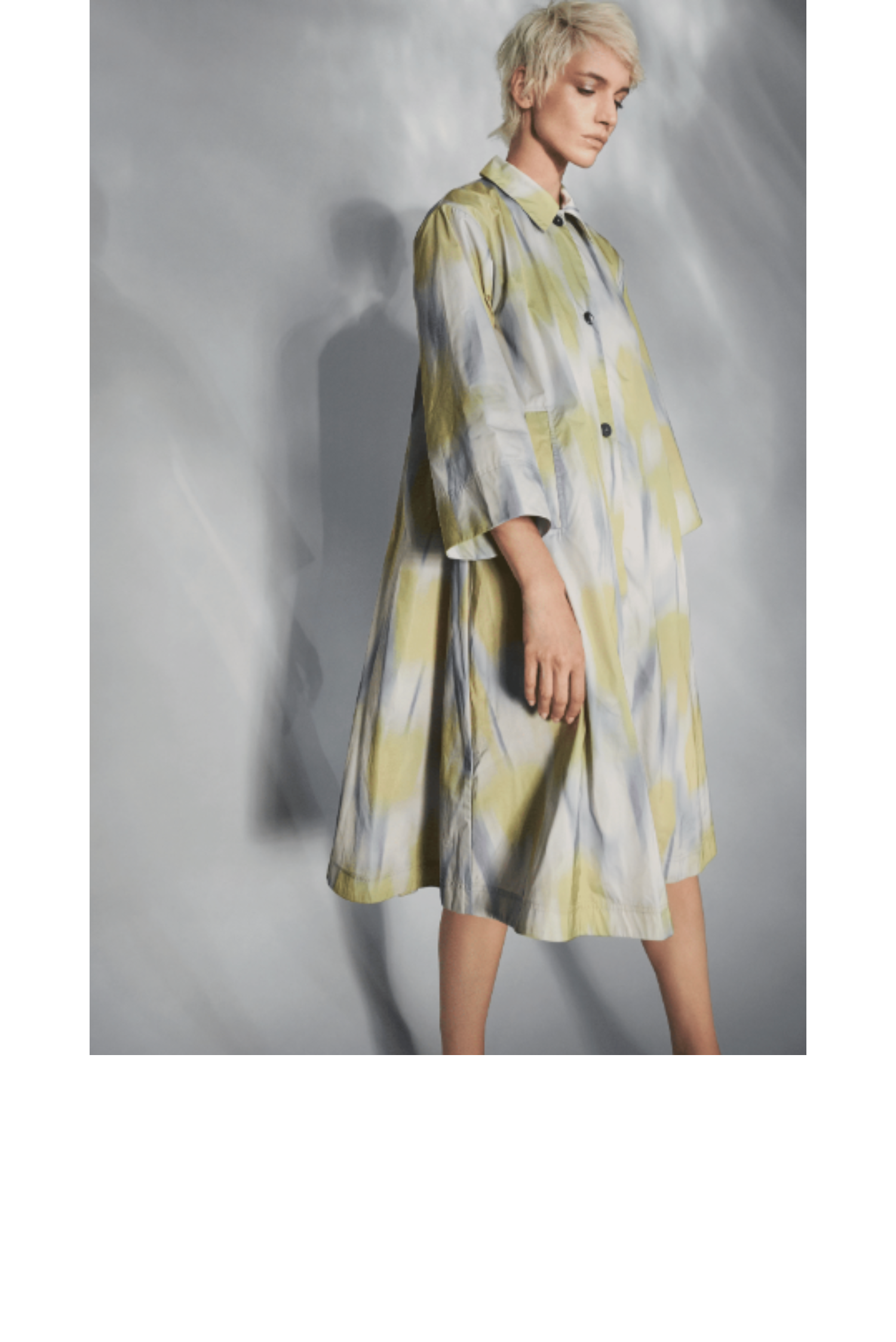 Bitte Kai Rand Ikat Tulip Coat  - Heather Grey-E.png