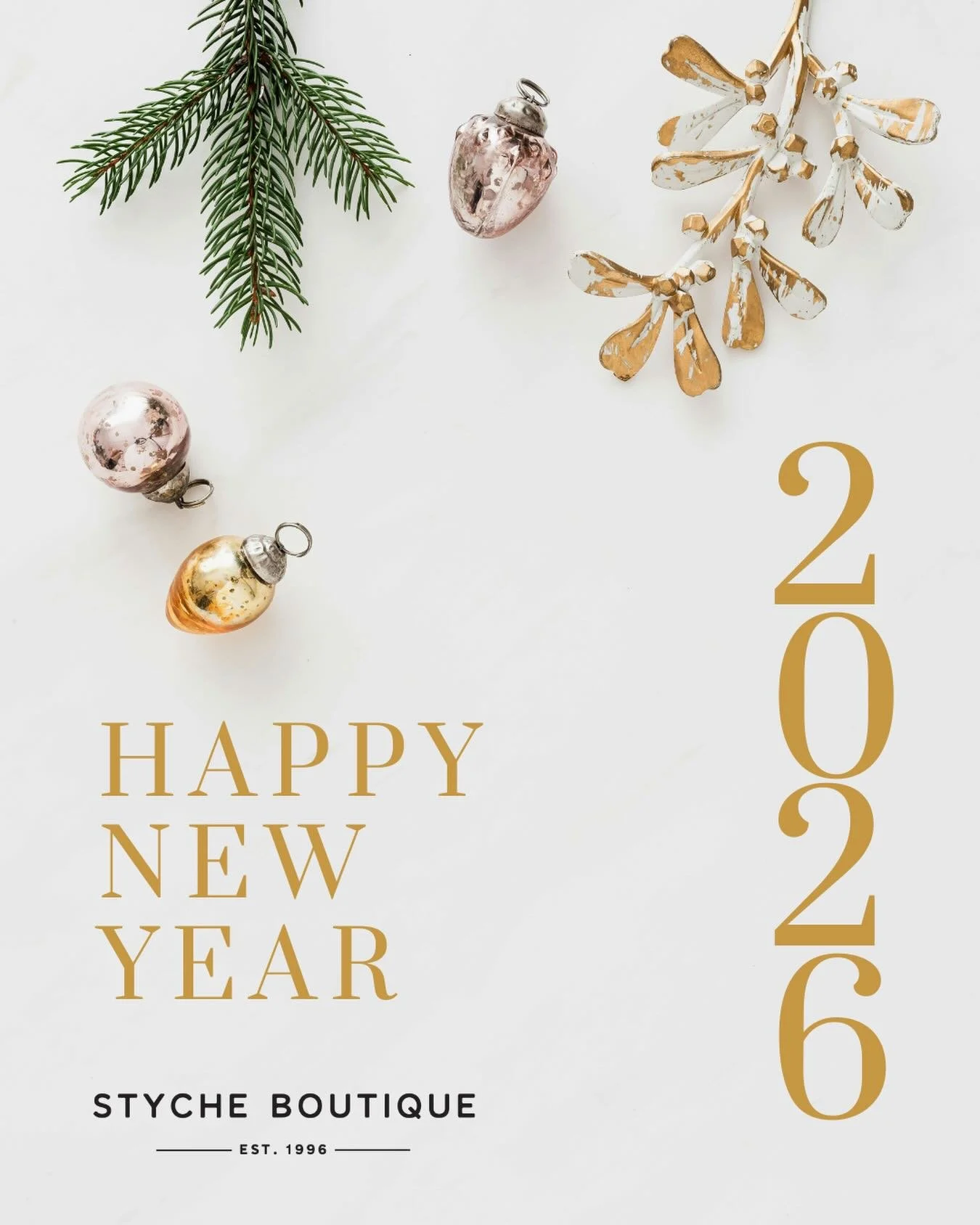 Wishing you a happy, healthy, hopeful New Year filled with love, encouragement, support and the freedom to show up exactly as you are XOXO 💕